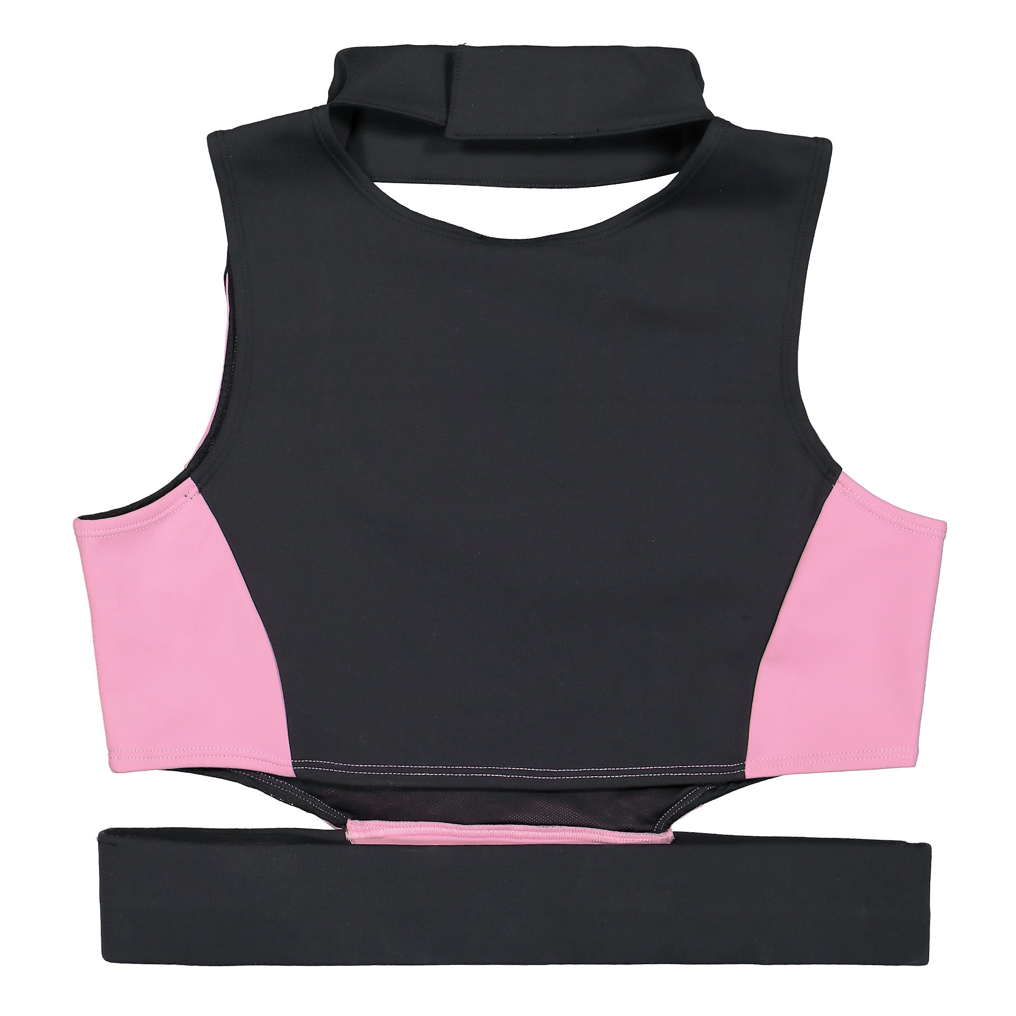 Nike Ambush x Nike Wmns Crop Top Magic Flamingo / Black Tops Material | Overkill