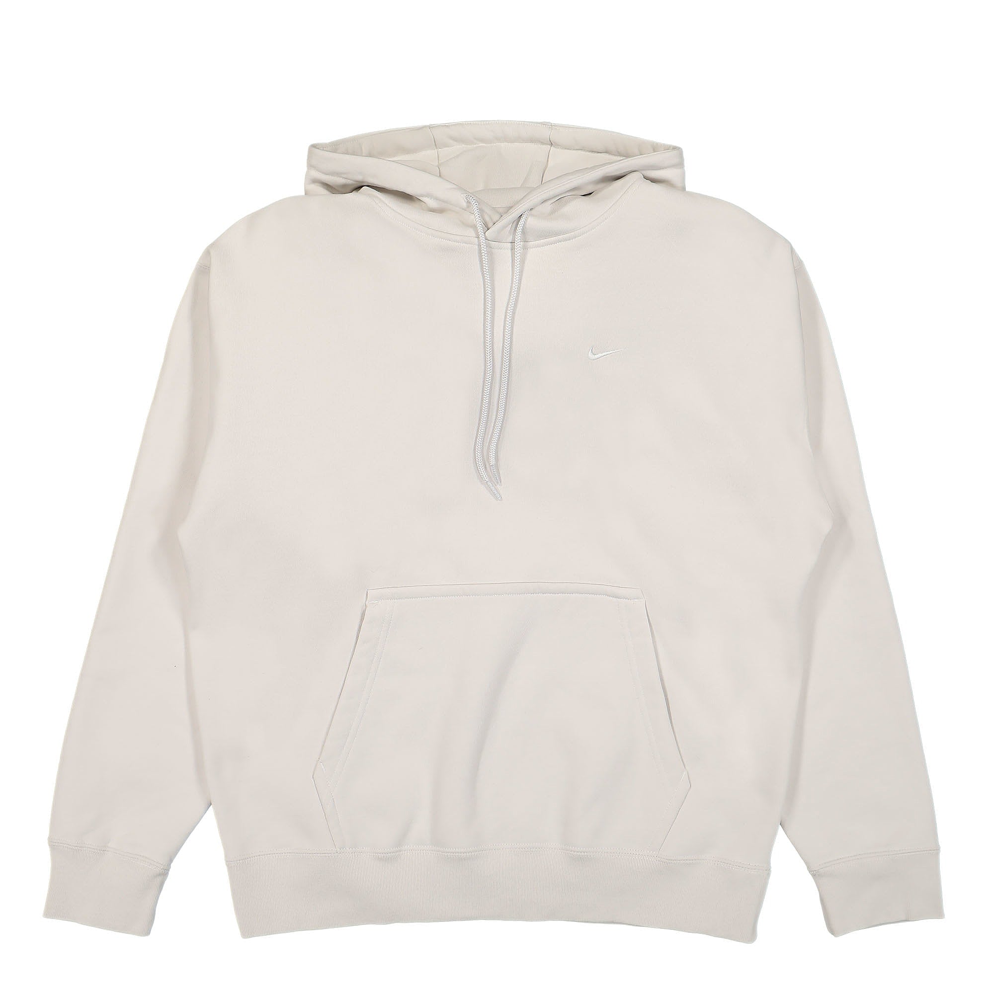 Nike NK Solo Swoosh Fleece Hoodie Phantom / White Hoodies CV0552 030 | Overkill