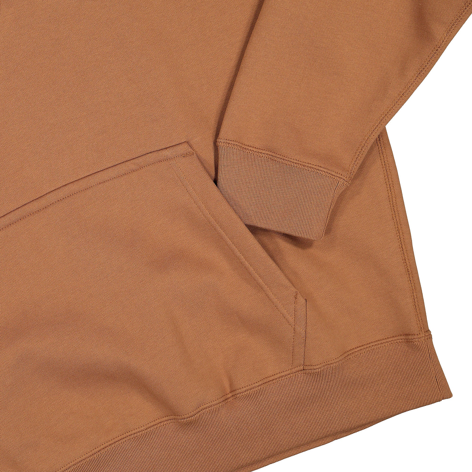 Nike Solo Swoosh Fleece Hoodie Ale Brown / White Hoodies Detailfoto | Overkill