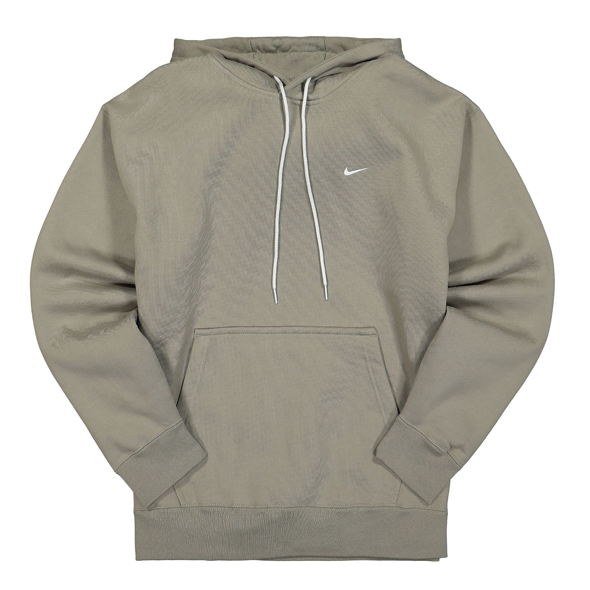 Nike Solo Swoosh Fleece Hoodie Light Army / White Hoodies CV0552 320 | Overkill