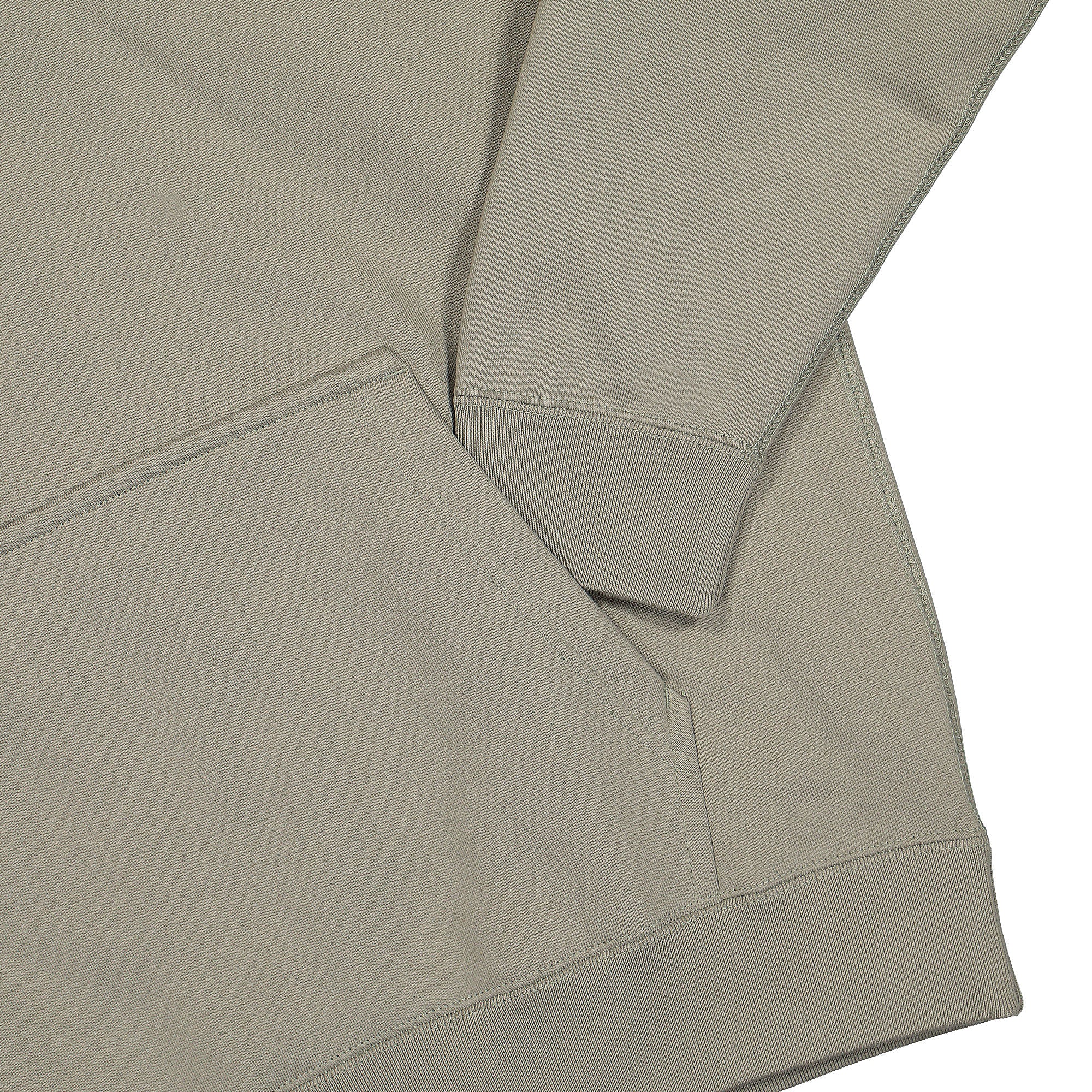 Nike Solo Swoosh Fleece Hoodie Light Army / White Hoodies Detailfoto | Overkill