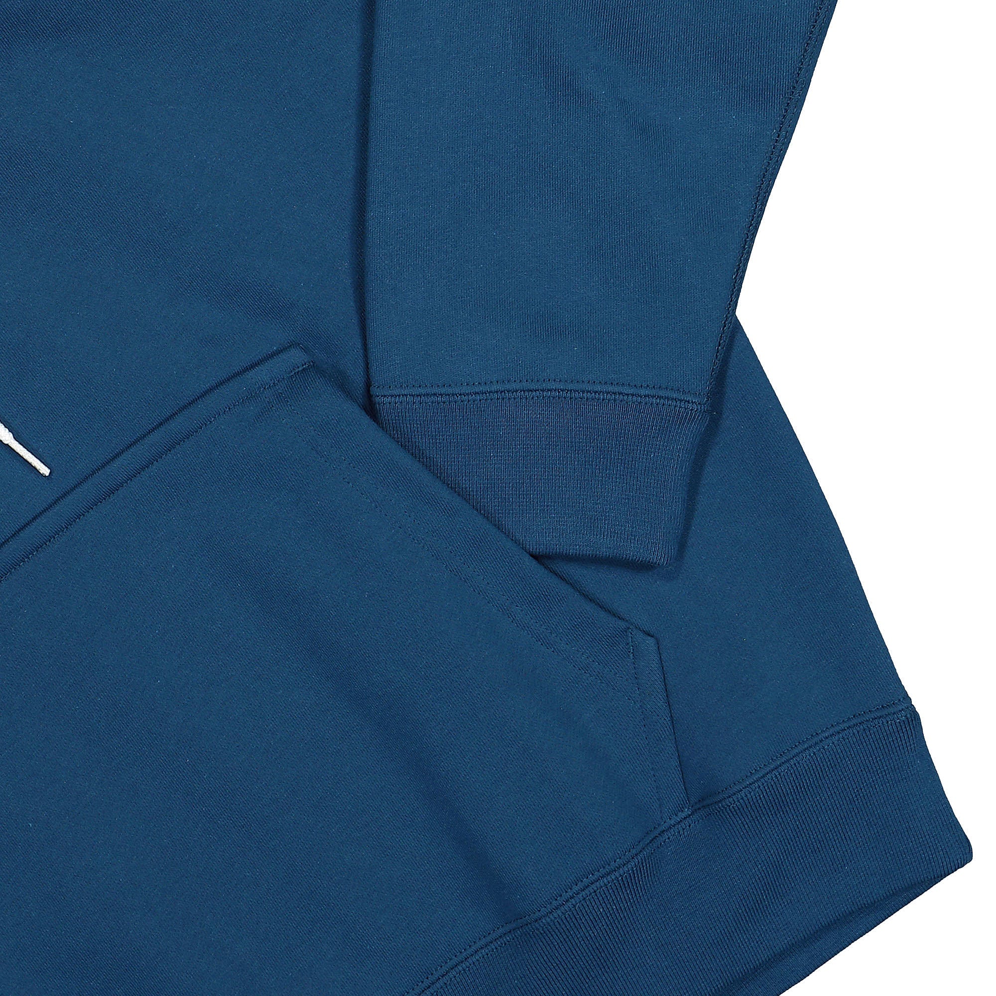 Nike Solo Swoosh Fleece Hoodie Valerian Blue / White Hoodies Detailfoto | Overkill