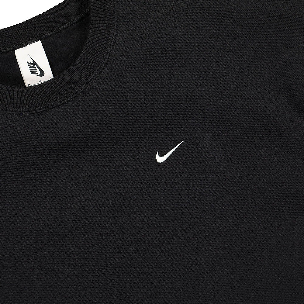 Nike NRG Fleece Crew Black / White Sweatshirts Close-up | Overkill