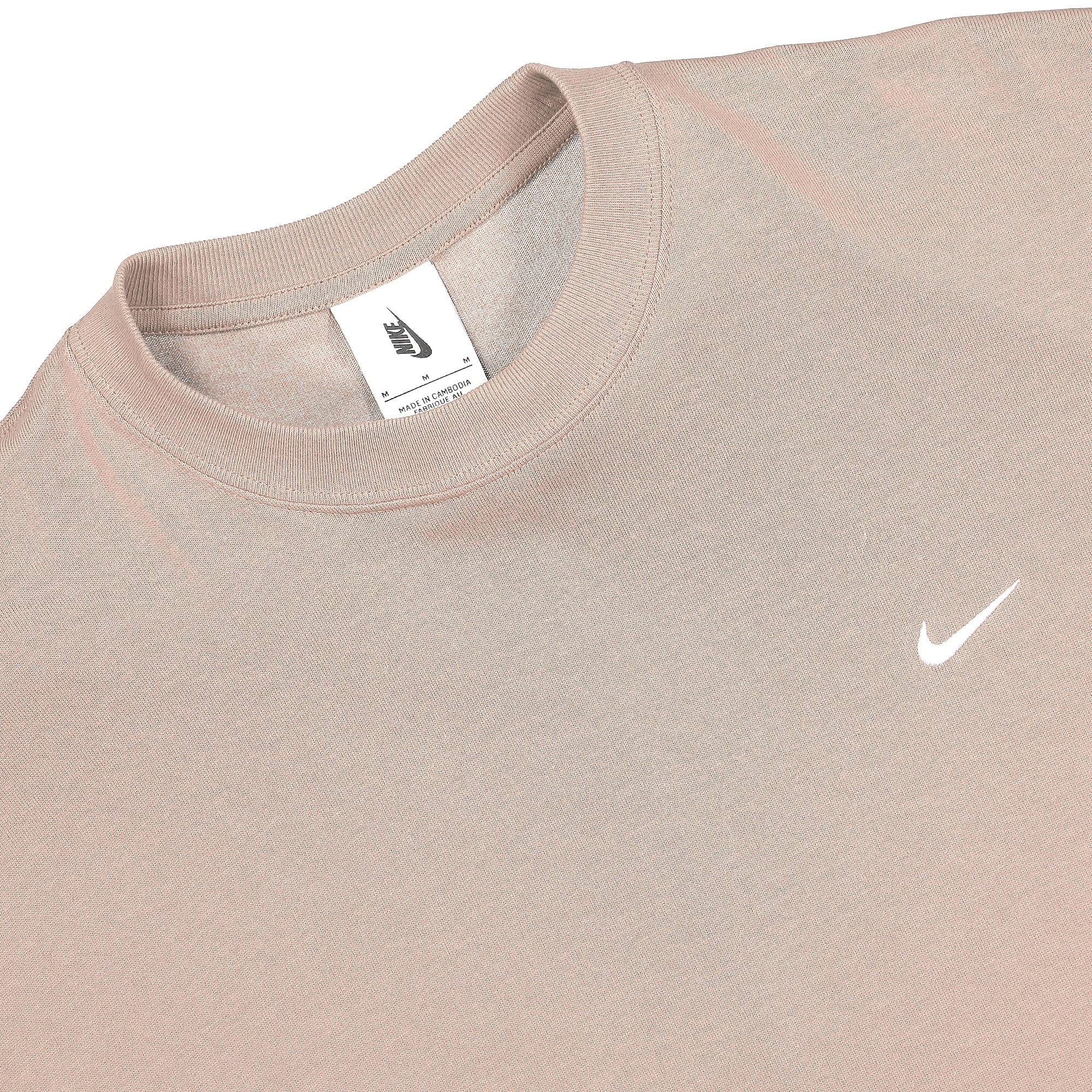 Nike NRG Solo Swoosh Tee Malt / White T-Shirts Close-up | Overkill