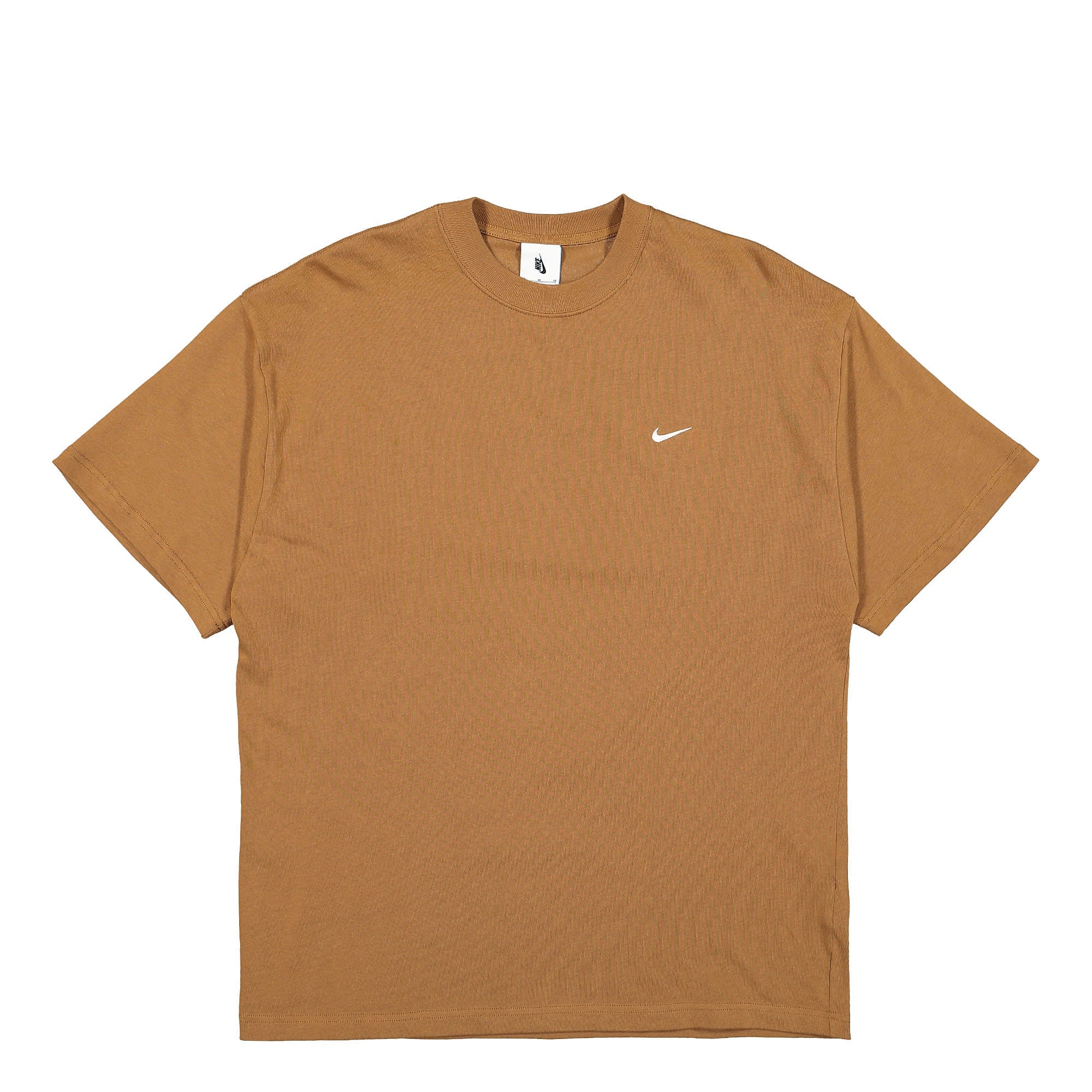 Nike Solo Swoosh SS Knit Tee Ale Brown / White T-Shirts CV0559 270 | Overkill