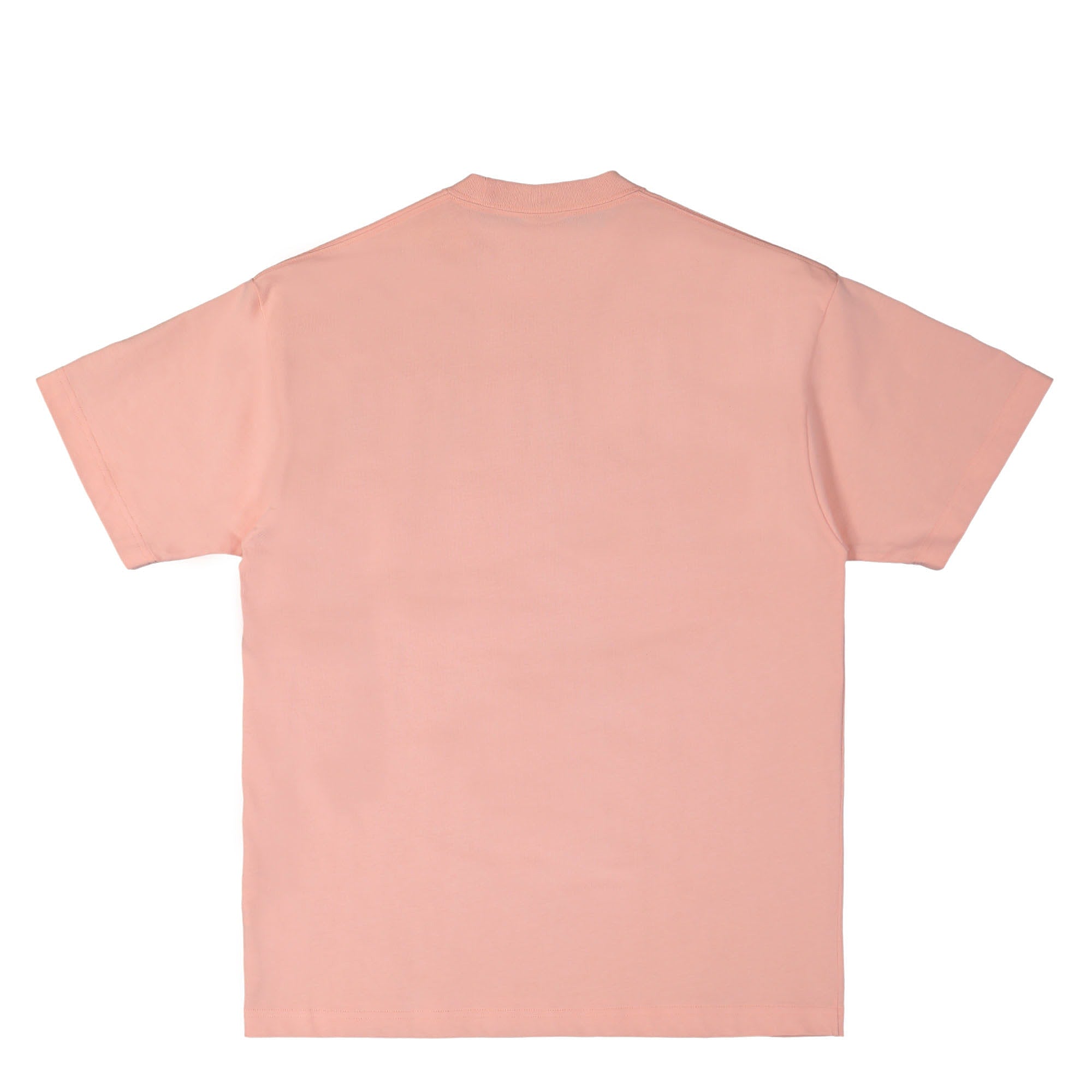 Nike NK Solo Swoosh SS Knit Tee Bleached Coral / White T-Shirts Material | Overkill