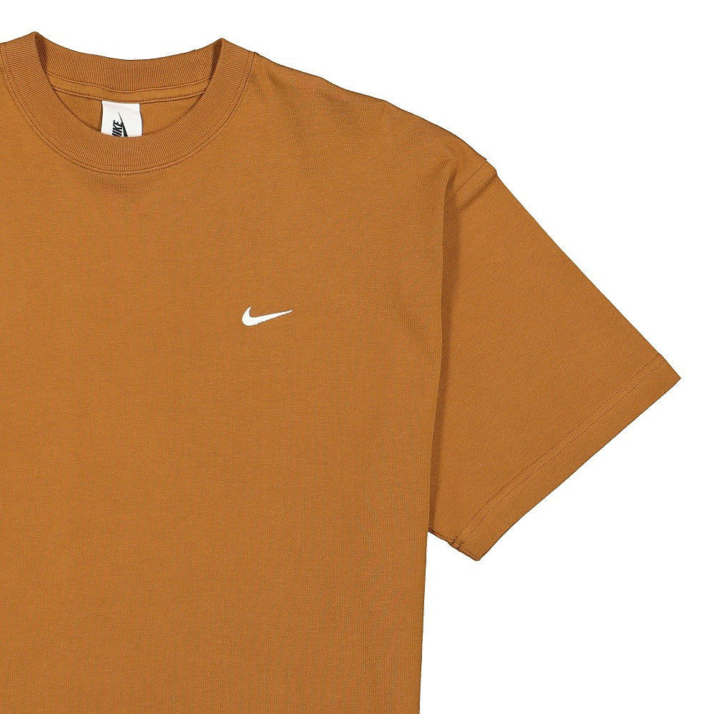 Nike NRG Solo Swoosh Tee Light British Tan T-Shirts Close-up | Overkill