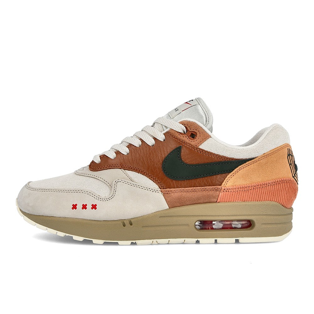 Nike air max 1 amsterdam Red Bark / Khaki - Terra Blush - Dusty Peach CV1638 200 | Overkill
