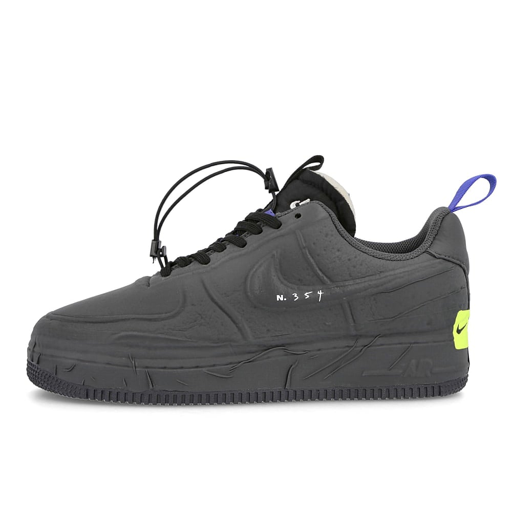 Nike air force 1 experimental Black / Anthracite - Chile Red - Hyper Royal CV1754 001 | Overkill