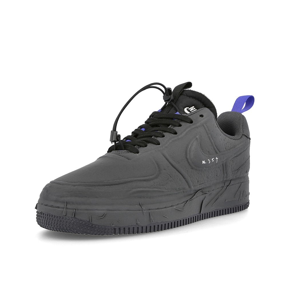 Nike air force 1 experimental Black / Anthracite - Chile Red - Hyper Royal Detailfoto | Overkill