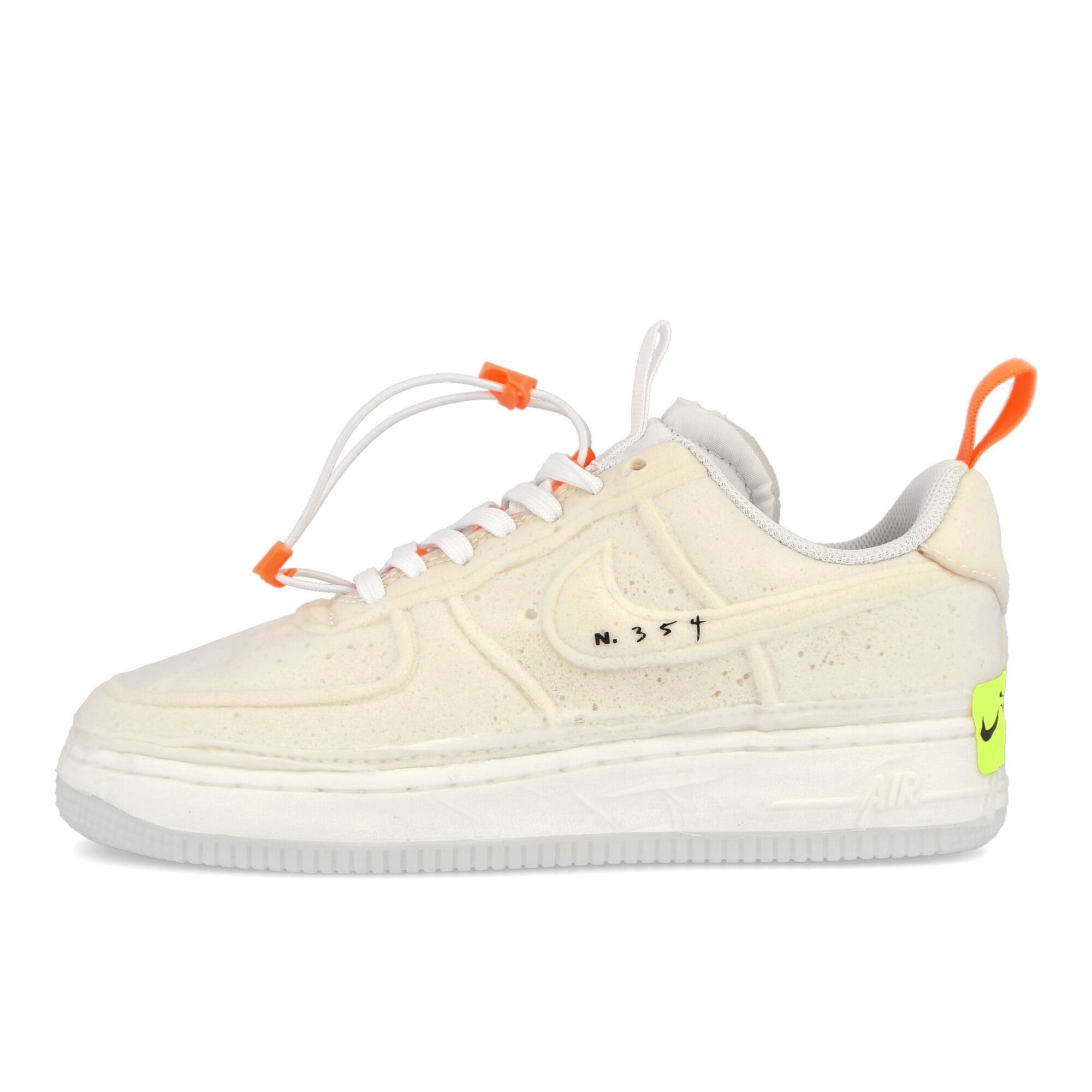 Nike air force 1 experimental White / Sail - Atomic Orange - Black CV1754 100 | Overkill