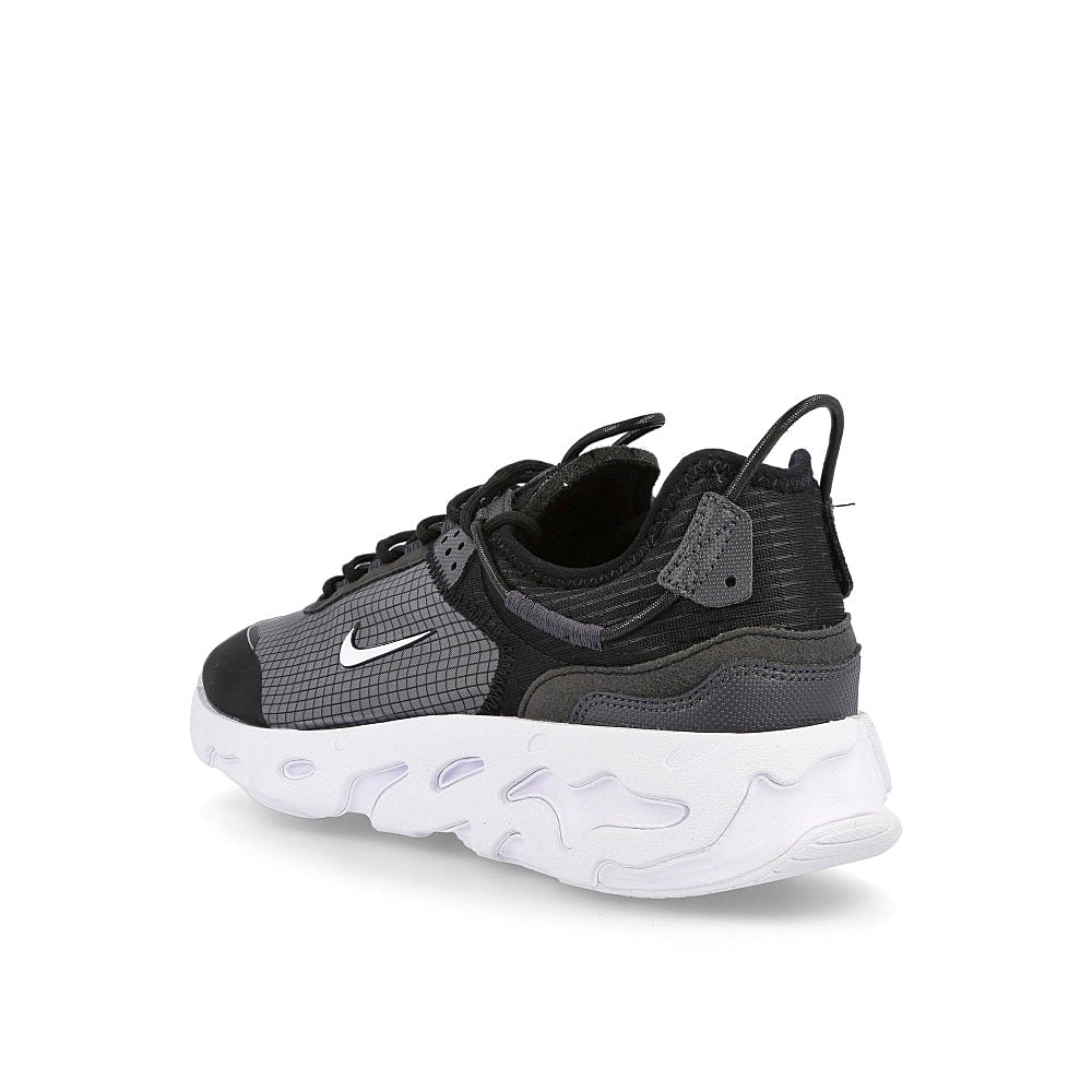 Nike react live Black-White - Dark Smoke Grey Sneakers Material | Overkill