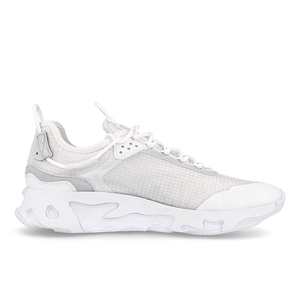 Nike react live White-White - Pure Platinum Sneakers Silhouette | Overkill