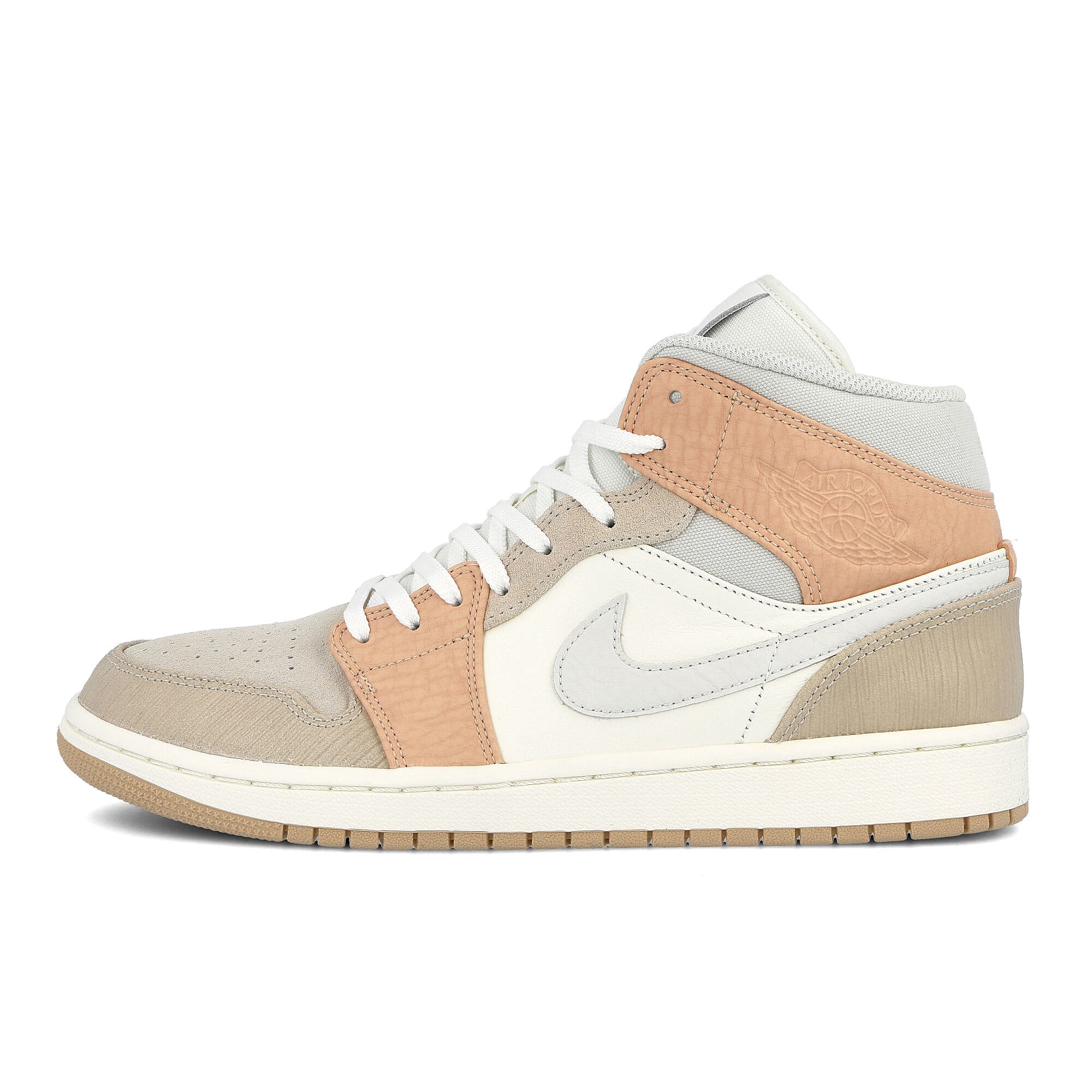 Jordan Air Jordan 1 Mid Sail / Light Bone - String - Shimmer CV3044 100 | Overkill