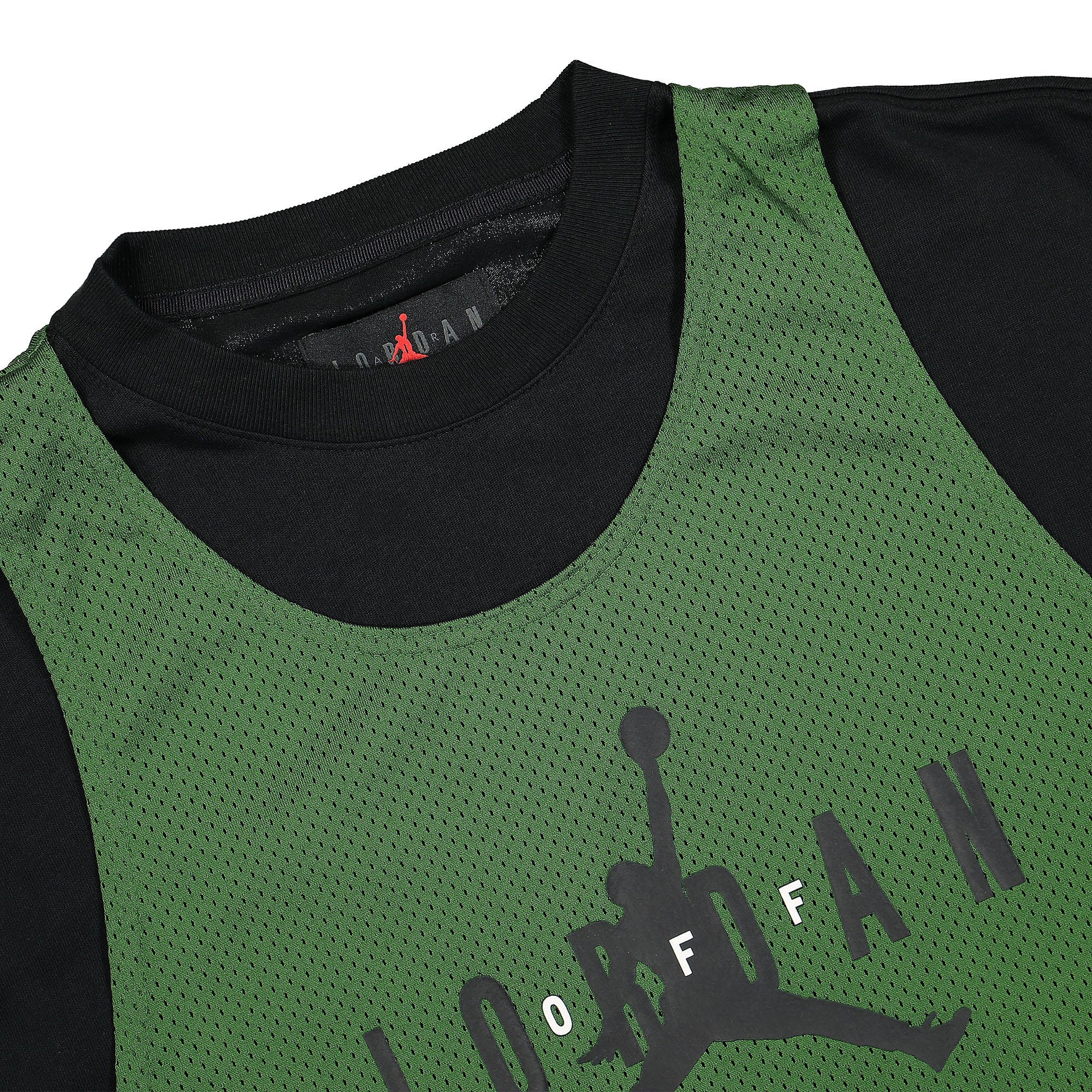 Jordan Off-White x Air Jordan SS Tee Forest Green / Black / Black T-Shirts Material | Overkill