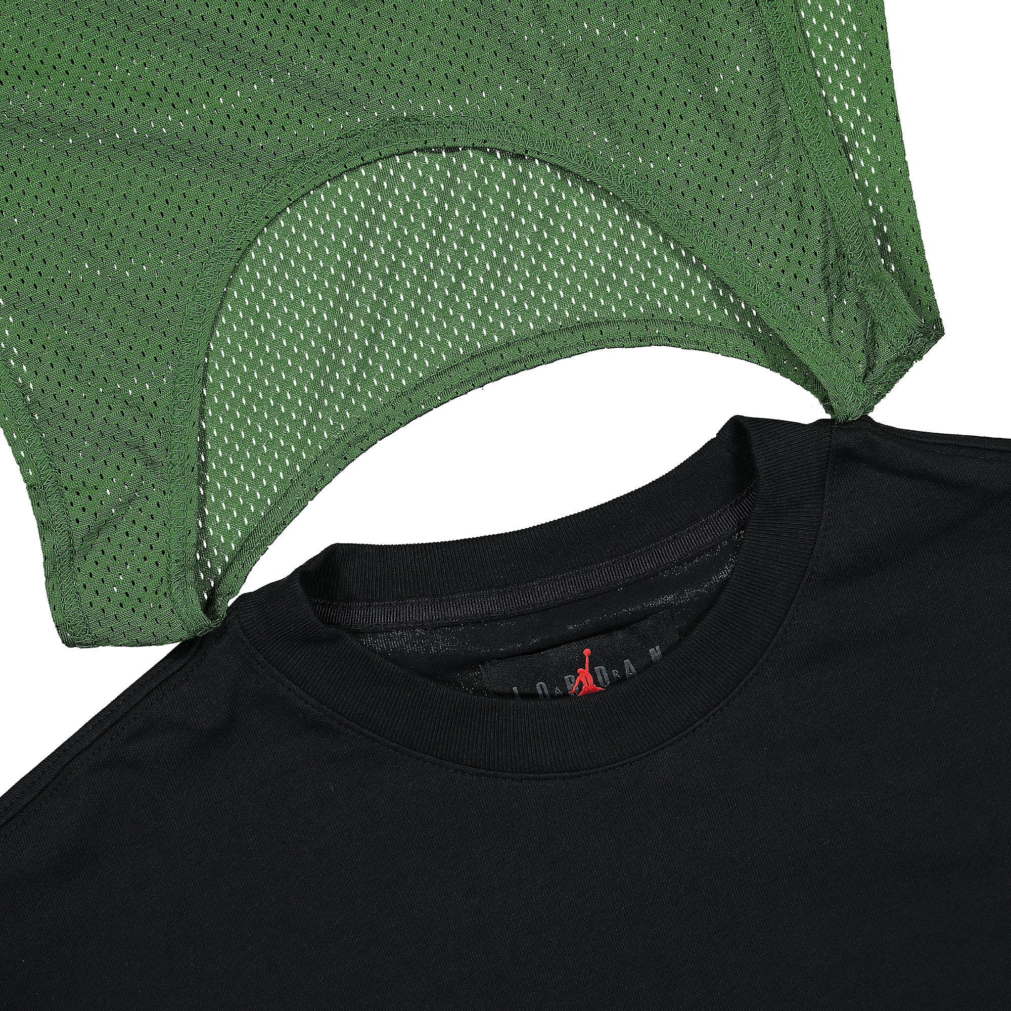 Jordan Off-White x Air Jordan SS Tee Forest Green / Black / Black T-Shirts Detailfoto | Overkill