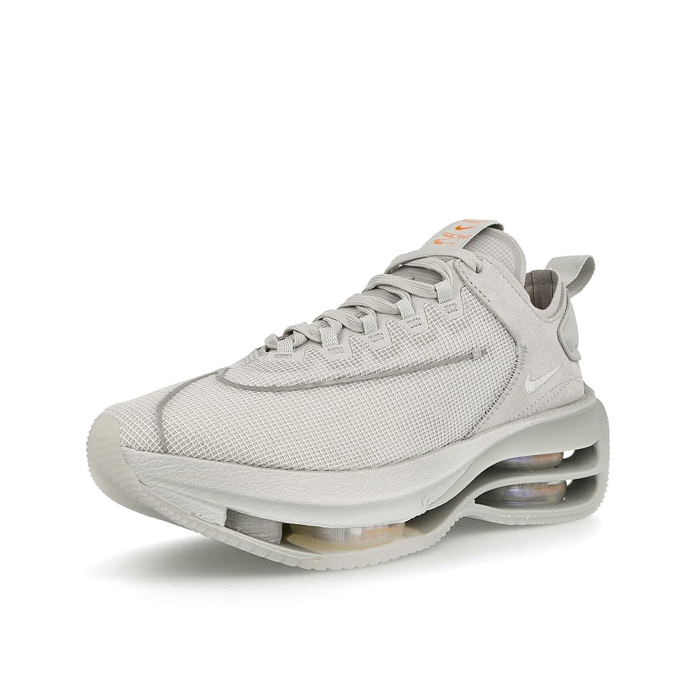 Nike wmns zoom double stacked Grey Fog-Grey Fog - White - Hyper Crimson Sneakers Close Up | Overkill