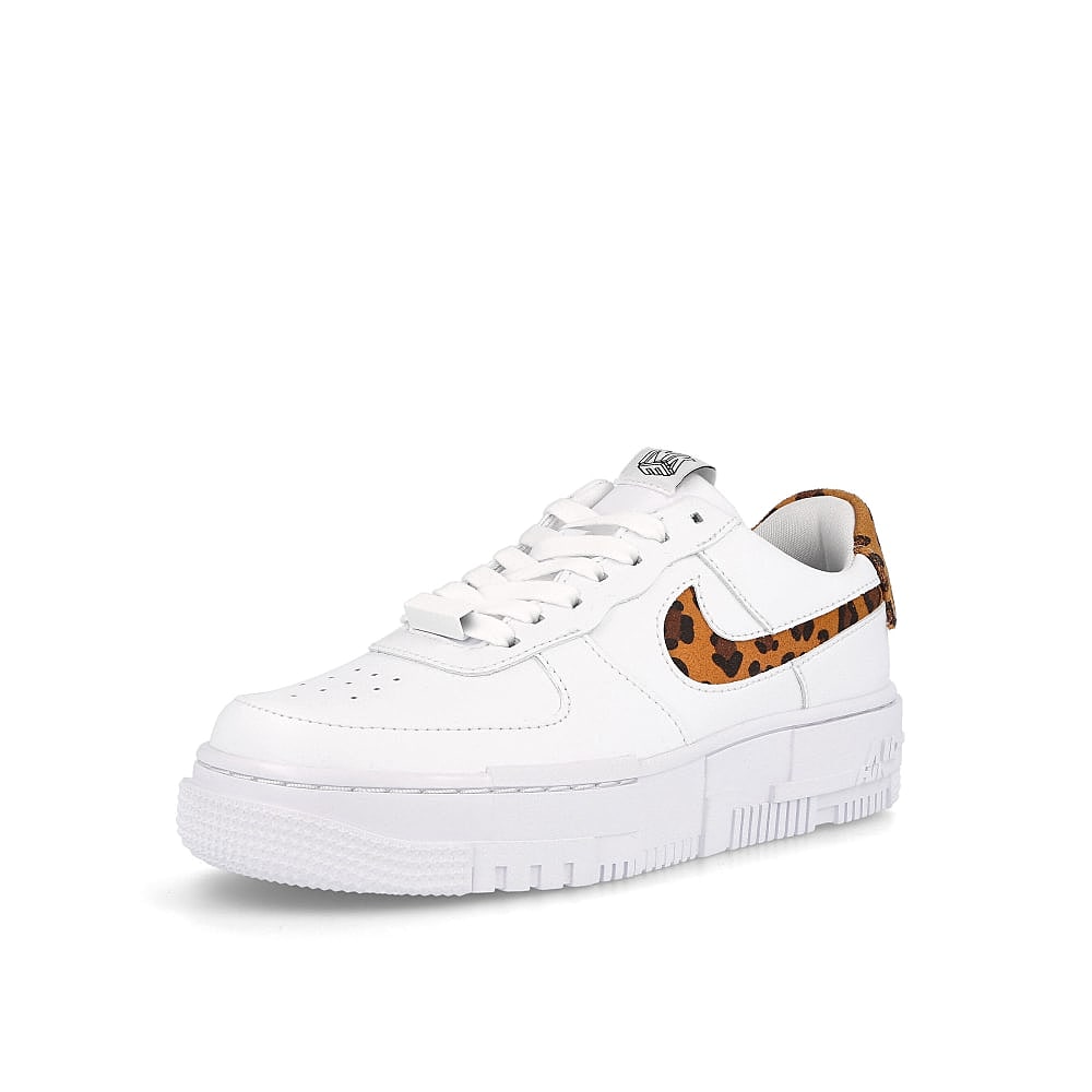 Nike wmns air force 1 pixel se White-White - White - White Low Top Sneakers Close Up | Overkill