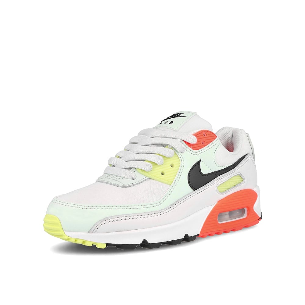 Nike wmns air max 90 Summit White / Dark Smoke Grey - Barely Green Detailfoto | Overkill