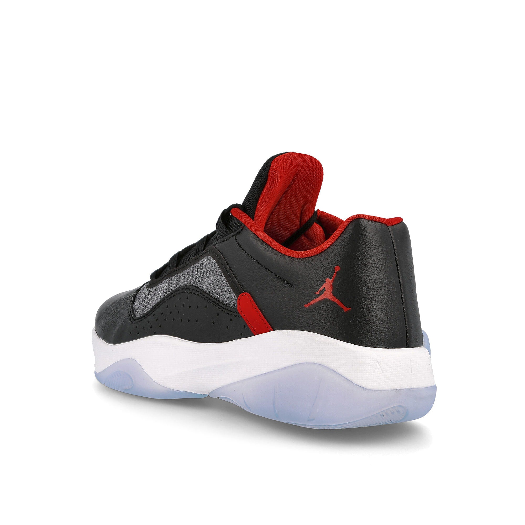 Jordan Air Jordan 11 Comfort Low Black-University Red - White Low Top Sneakers Material | Overkill