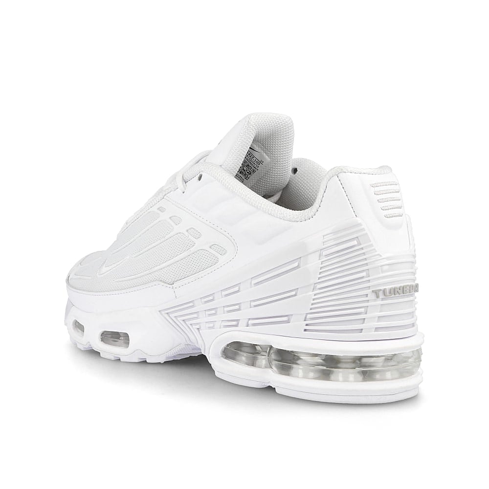 Nike air max plus iii White-White - Vast Grey Sneakers Material | Overkill