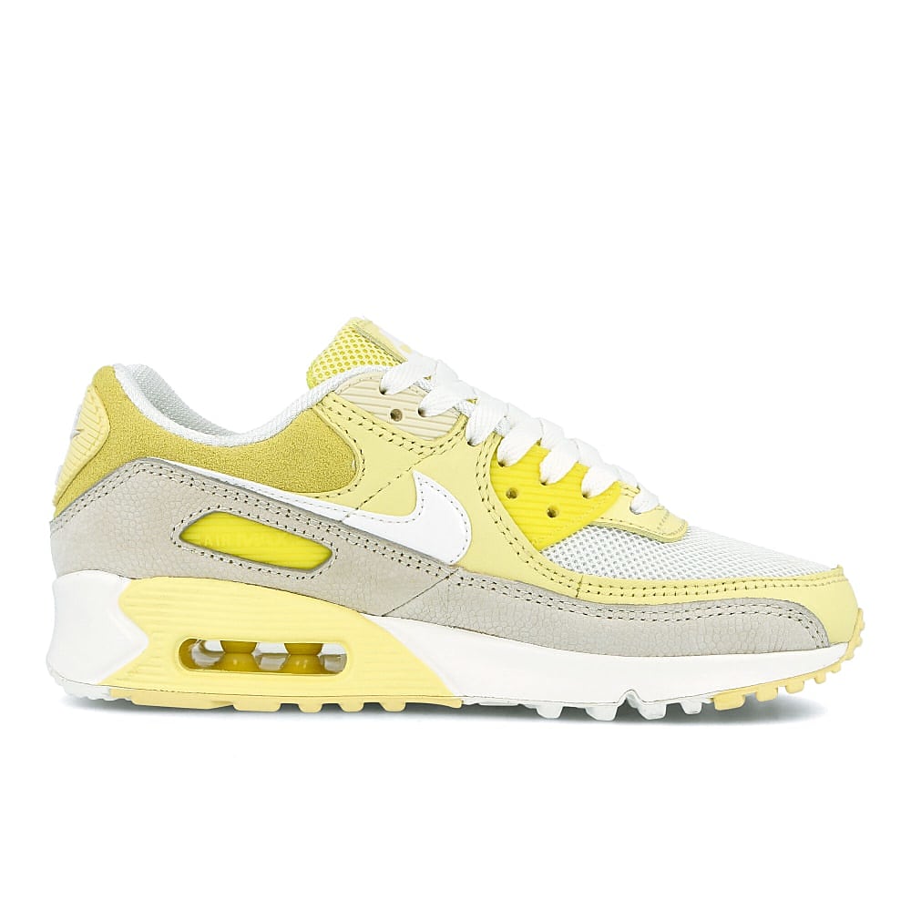 Nike wmns air max 90 Opti Yellow-White - Fossil- Bicycle Yellow Sneakers Silhouette | Overkill