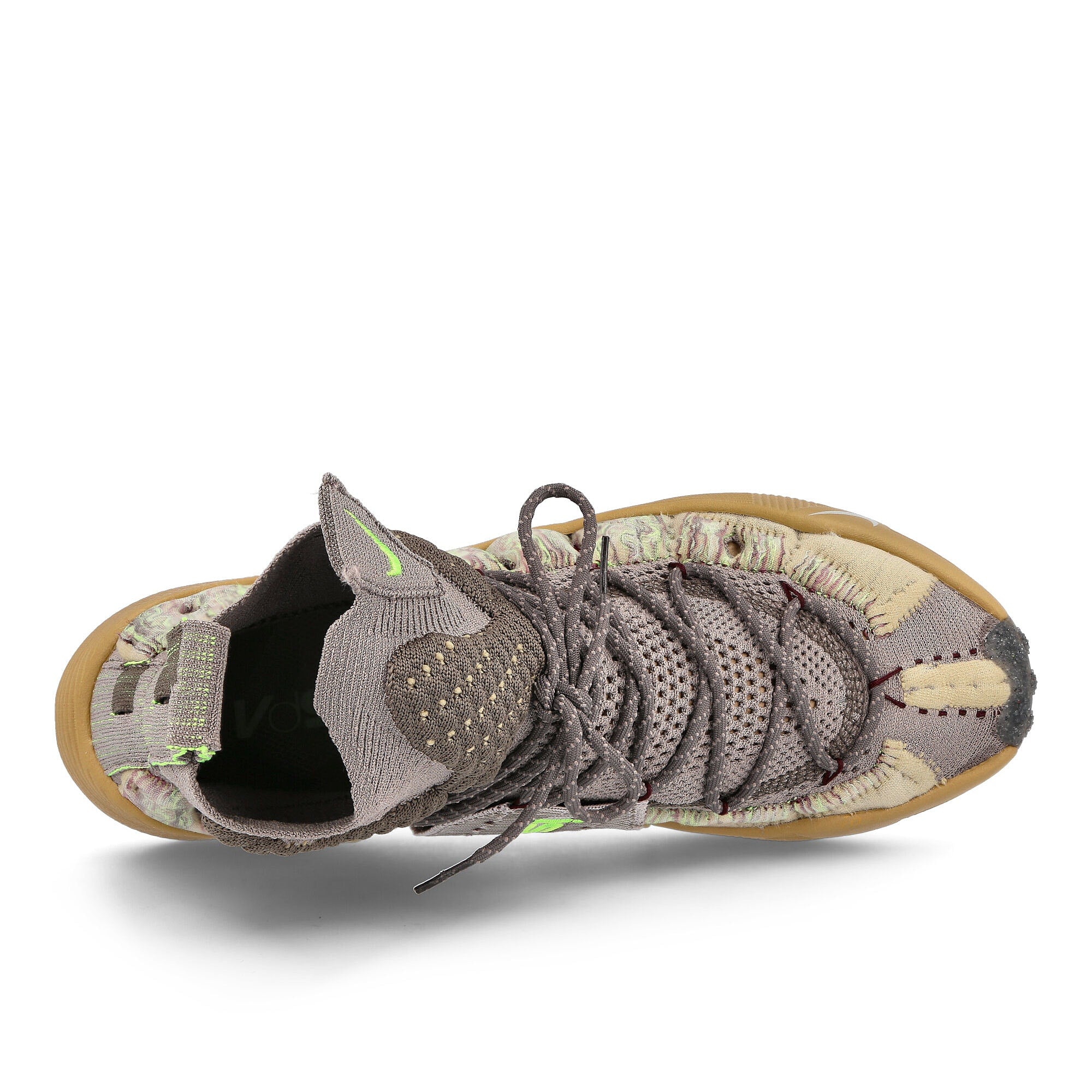 Nike ispa sense flyknit Enigma Stone / Seafoam - Elemental Gold Sneakers Detailfoto | Overkill