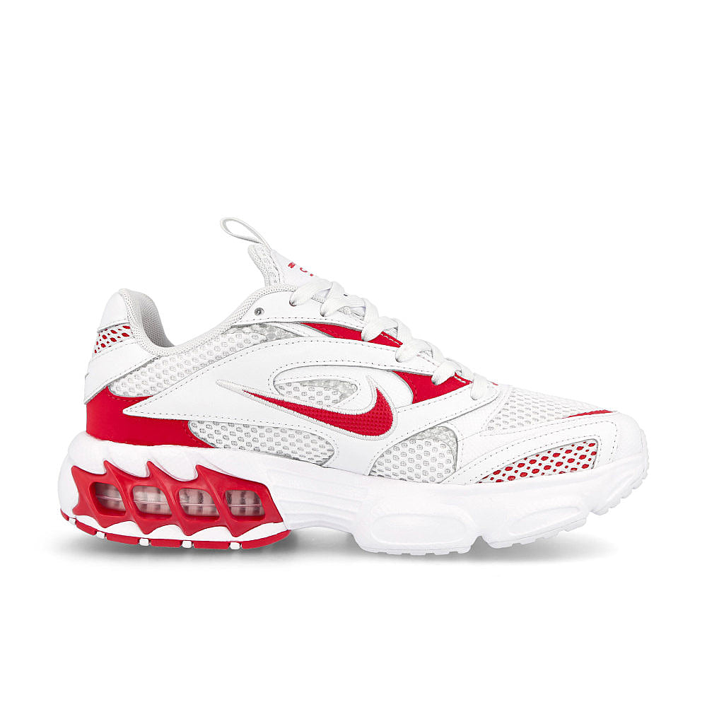 Nike wmns zoom air fire White-University Red - Metallic Silver Sneakers Silhouette | Overkill