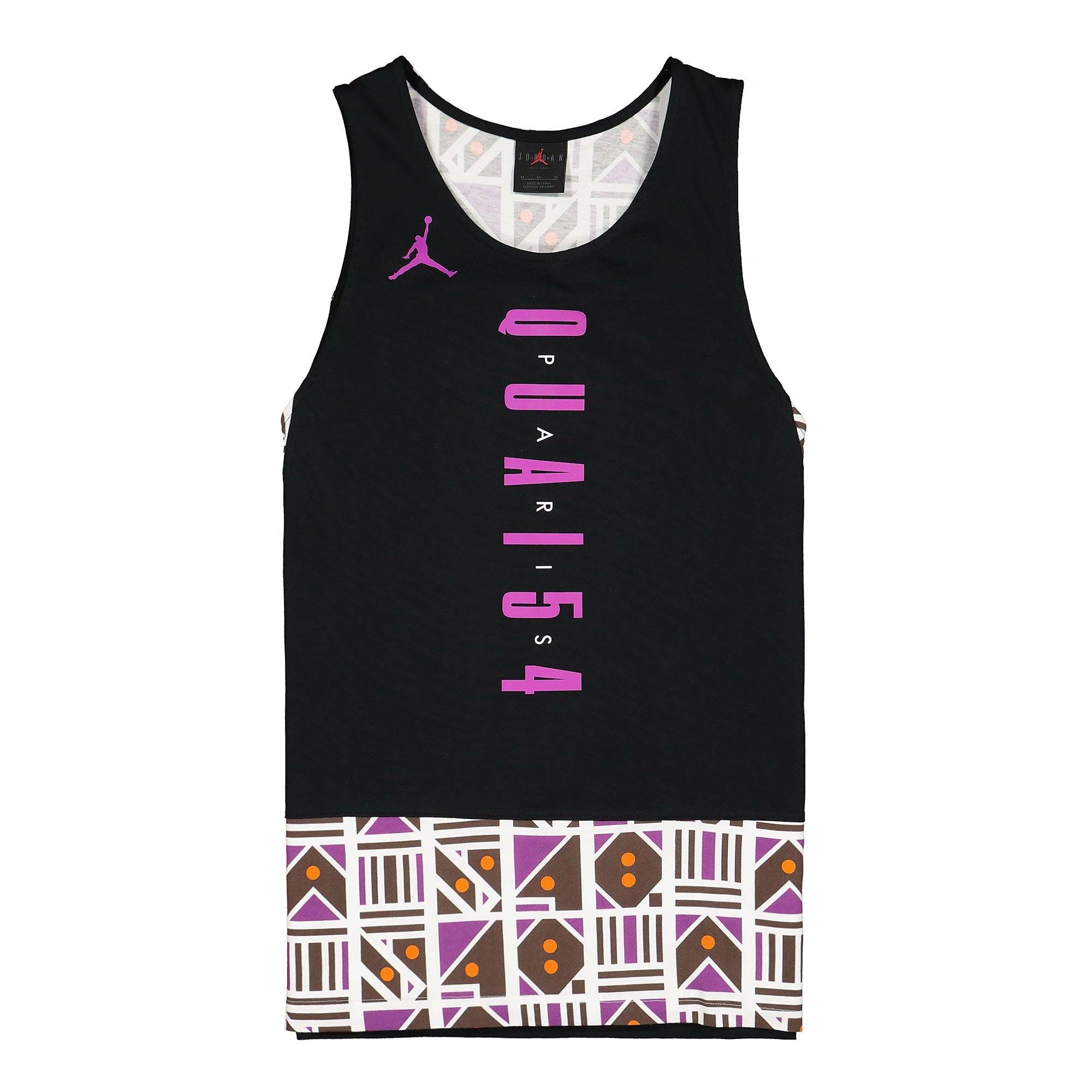 Jordan Legacy Quai 54 Tank Black Tops CW3971 010 | Overkill