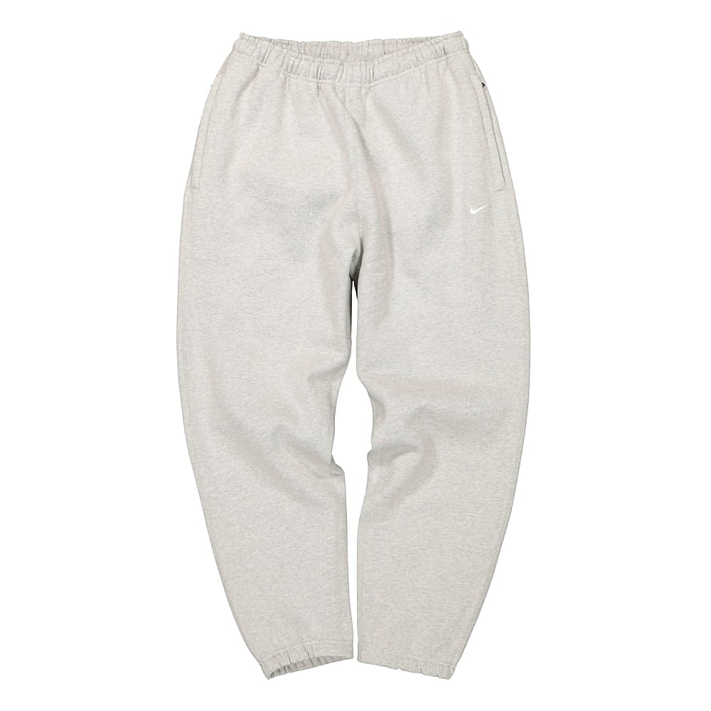 Nike NRG Solo Swoosh Fleece Pant Grey Heather / White Sweat & Track Pants CW5460 050 | Overkill