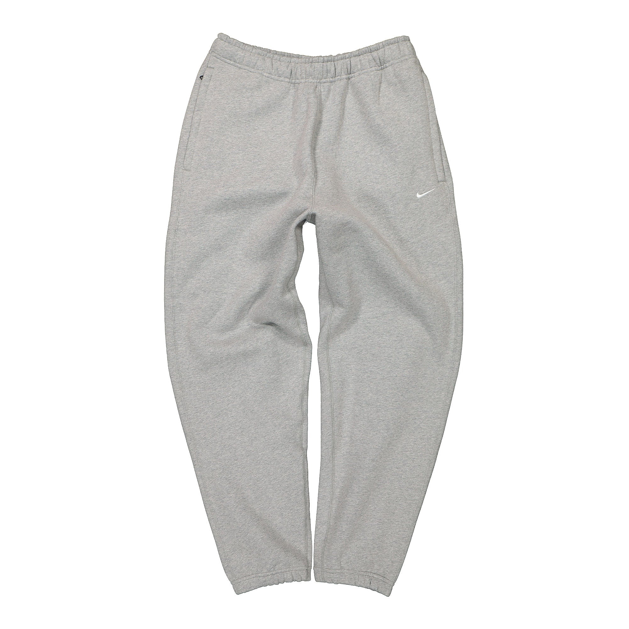 Nike Wmns NRG Solo Swoosh Fleece Pant Dark Grey Heather / White Sweat & Track Pants CW5565 063 | Overkill