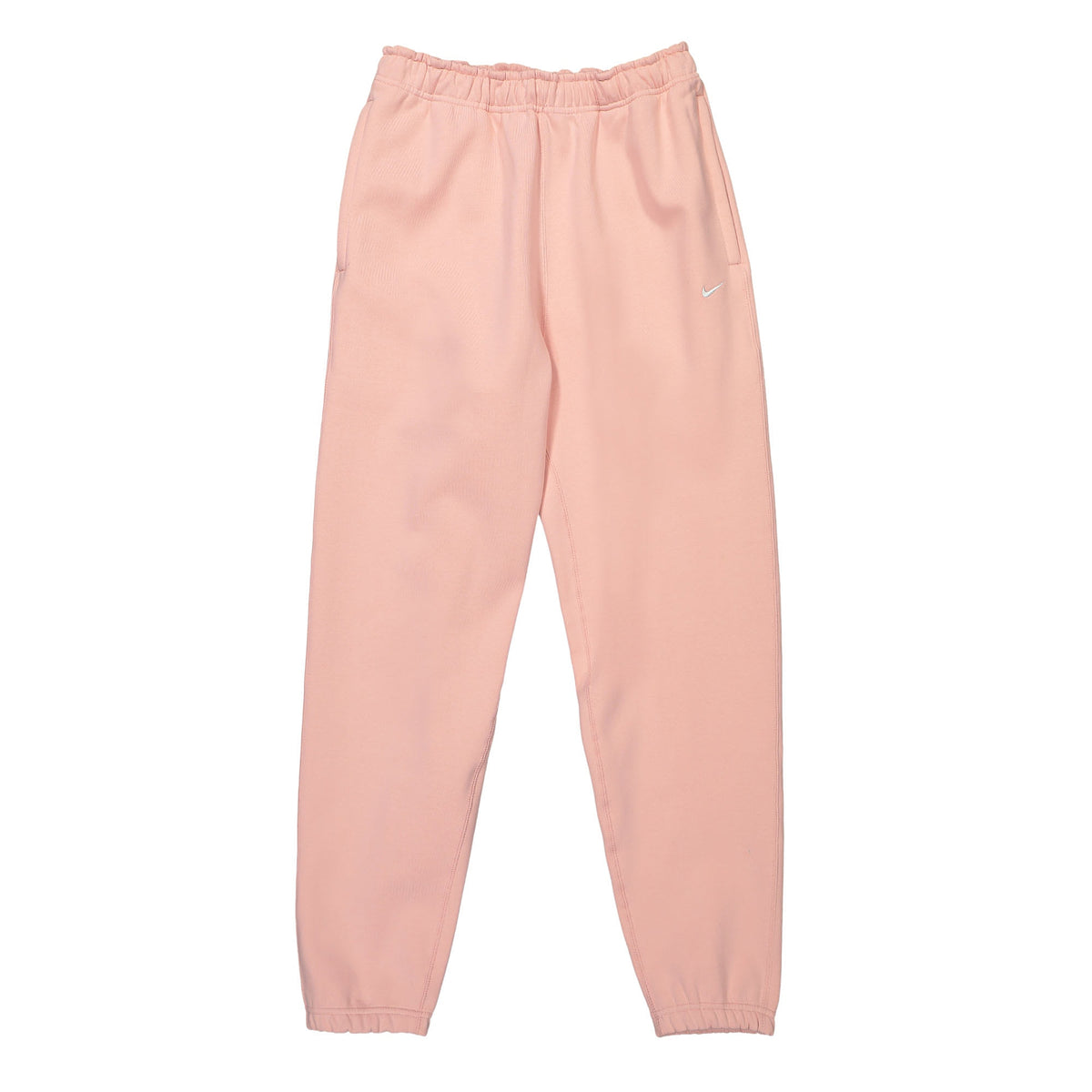 Nike Wmns NRG Solo Swoosh Fleece Pant Bleached Coral / White Sweat & Track Pants CW5565 697 | Overkill