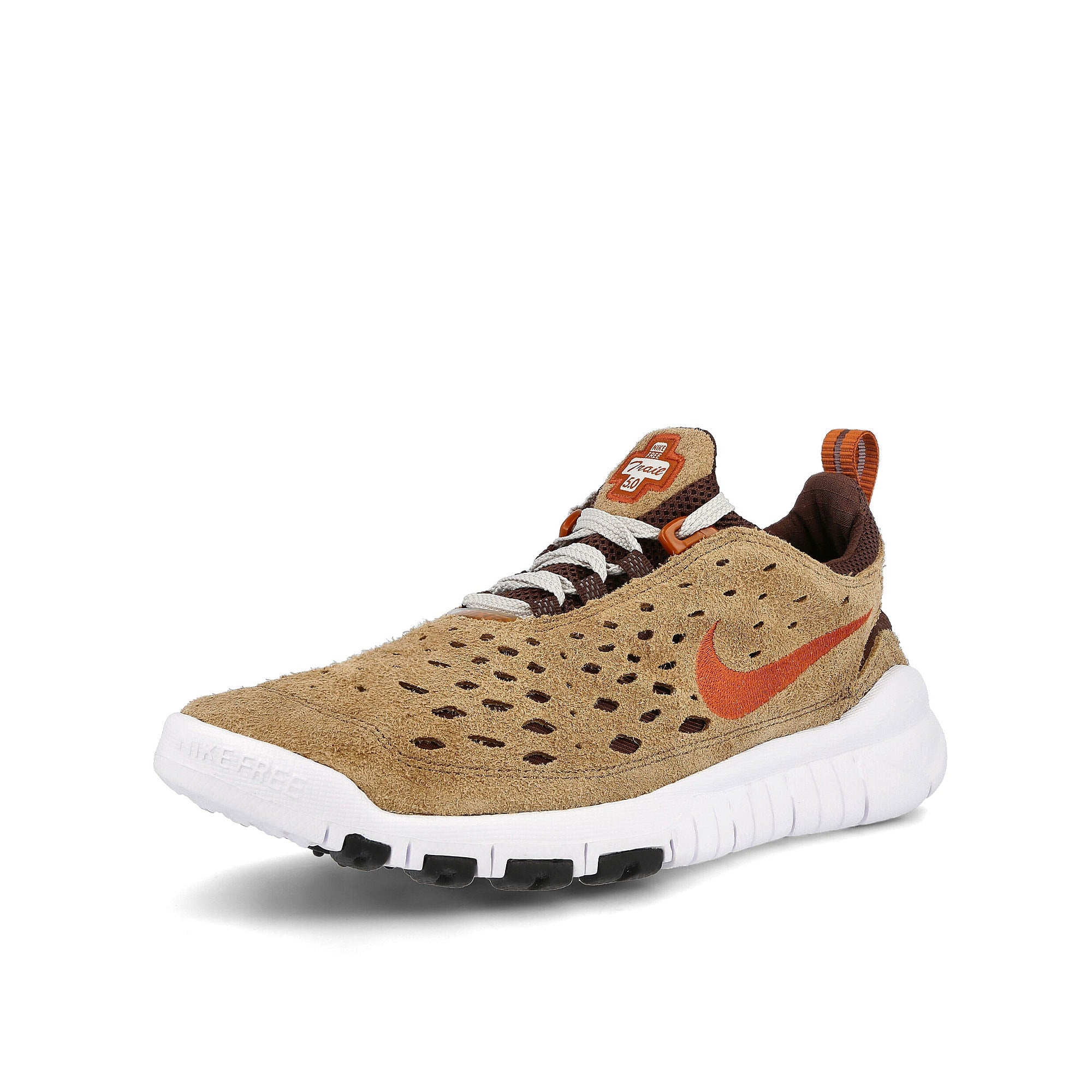 Nike free run trail Dark Driftwood-Dark Russel - Light Chocolate Sneakers Close Up | Overkill