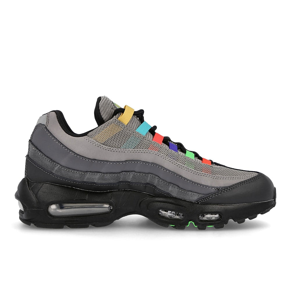 Nike air max 95 se Light Charcoal / University Red - Black Material | Overkill