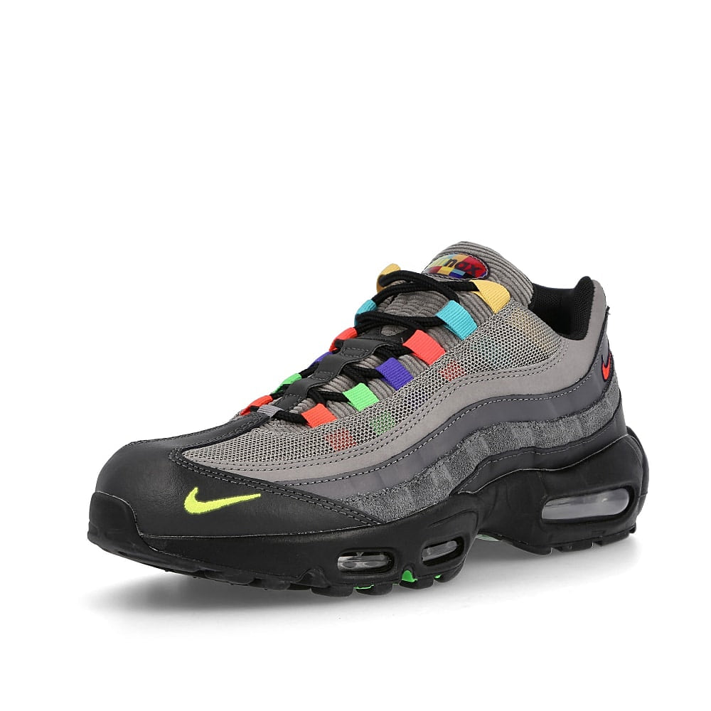 Nike air max 95 se Light Charcoal / University Red - Black Detailfoto | Overkill