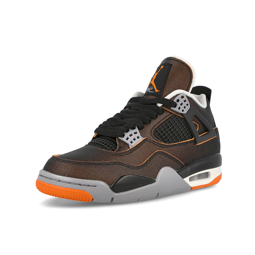 Nike Wmns Air Jordan 4 Retro SE Sail / Black - Starfish - Light Smoke Grey Detailfoto | Overkill
