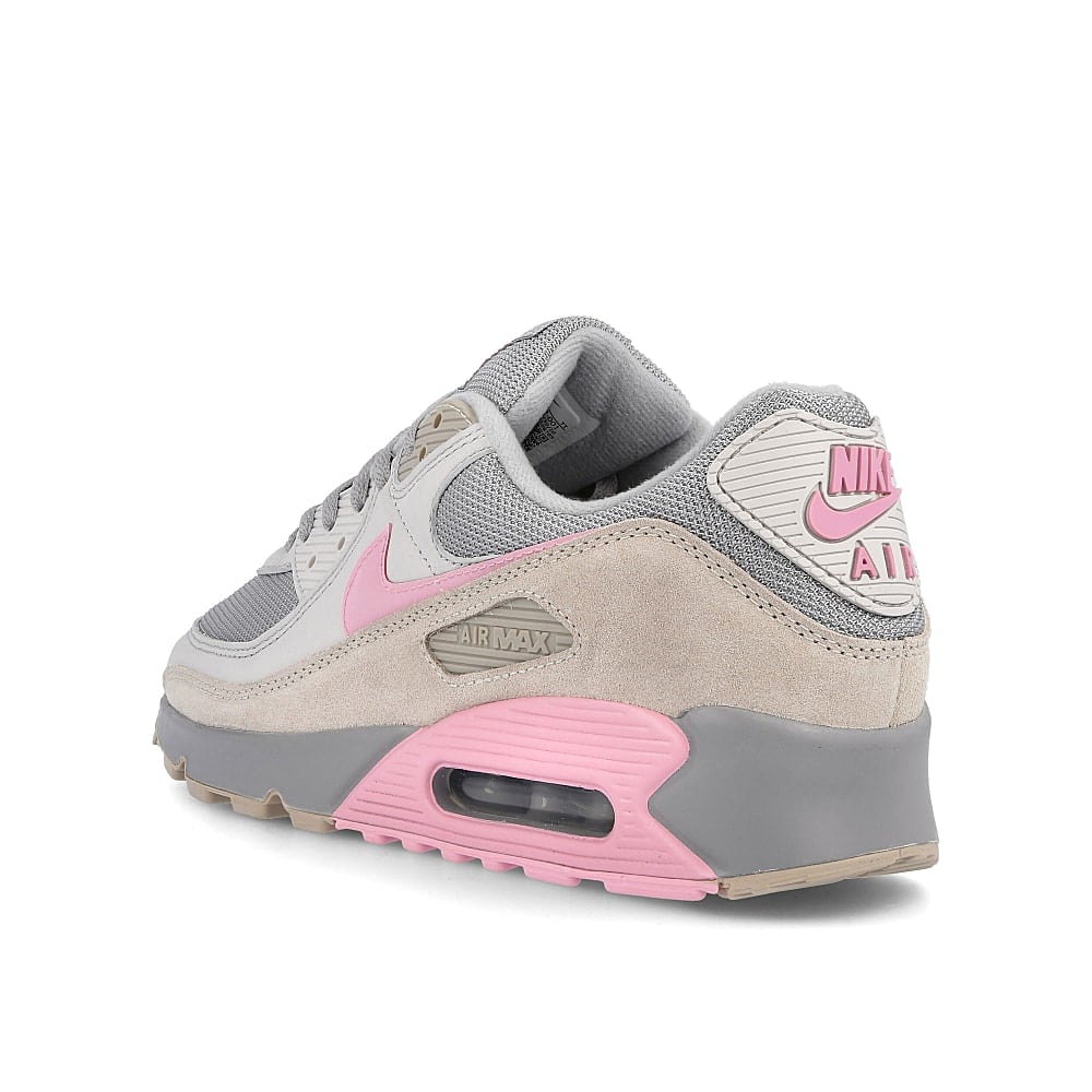 Nike air max 90 Vast Grey / Pink - Wolf Grey - String Close-up | Overkill
