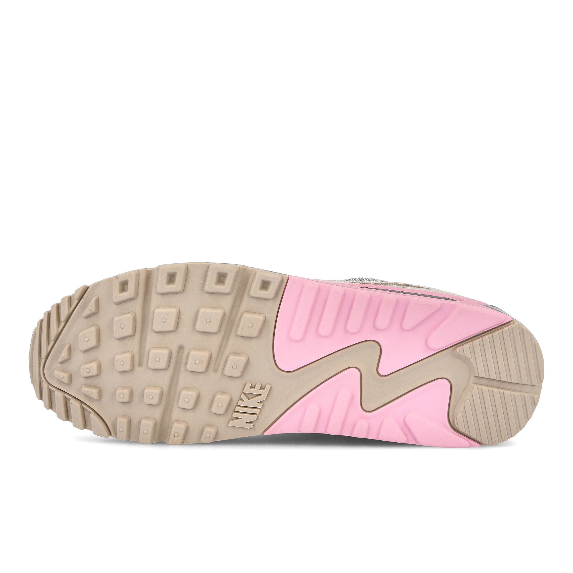 Nike air max 90 Vast Grey / Pink - Wolf Grey - String Detail view 2 | Overkill