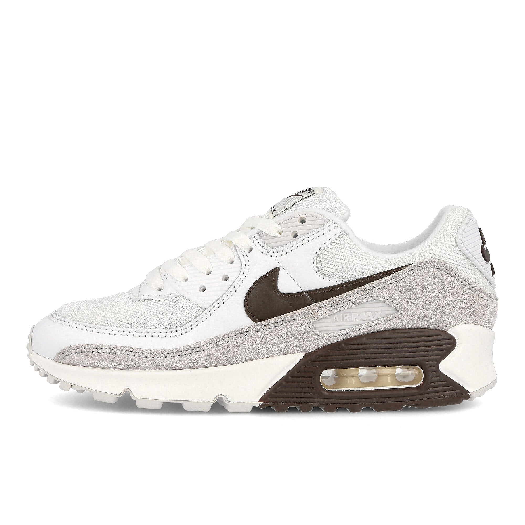 Nike air max 90 White / Baroque Brown - Sail - Vast Grey CW7483 100 | Overkill