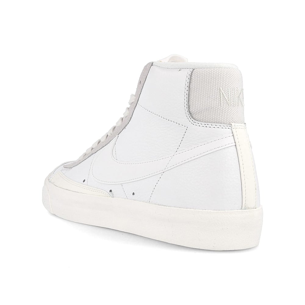 Nike blazer mid vintage 77 White-White - Sail - Platinum Tint Mid Top Sneakers Material | Overkill