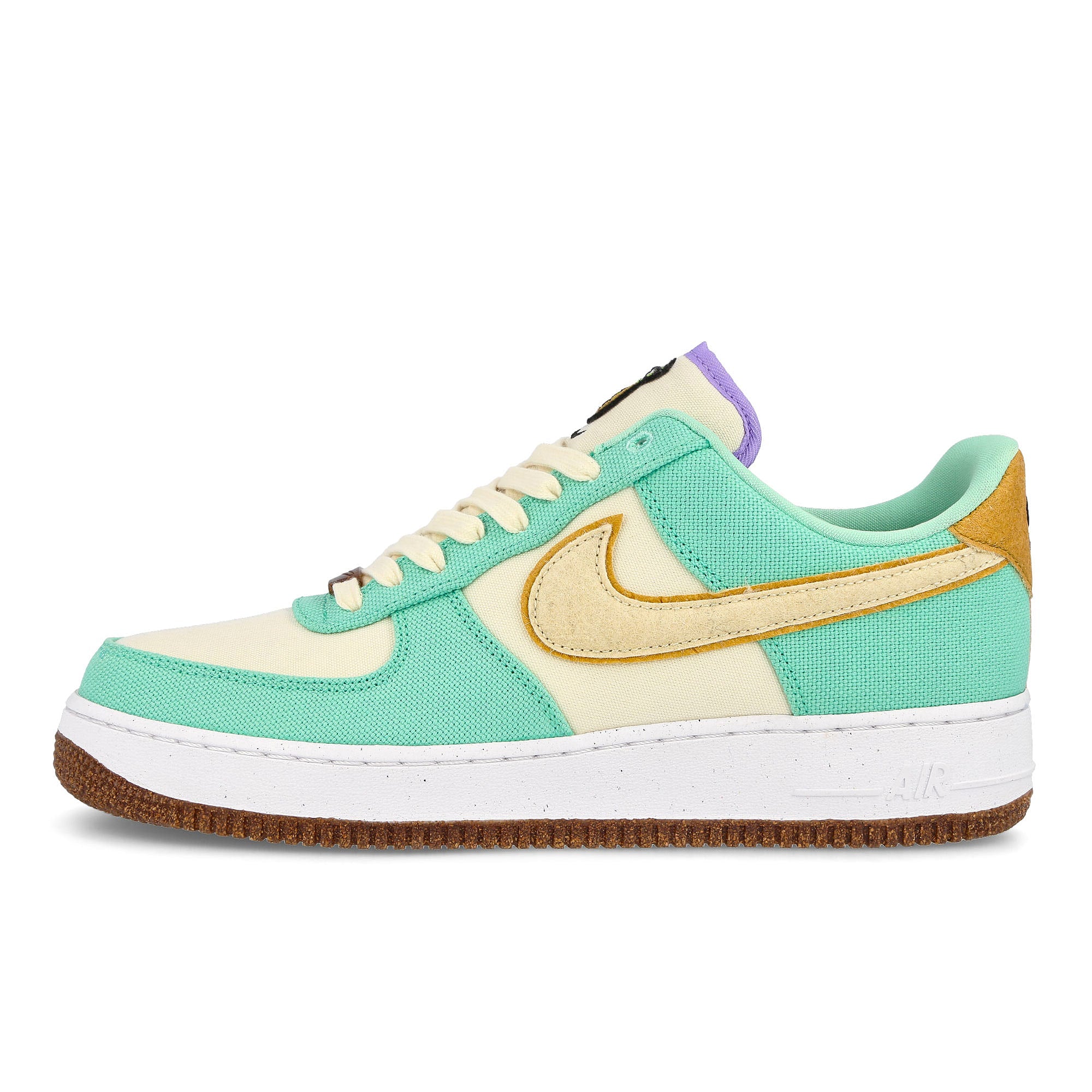 Nike wmns air force 1 07 lx Green Glow / Coconut Milk - Metallic Gold CZ0268 300 | Overkill