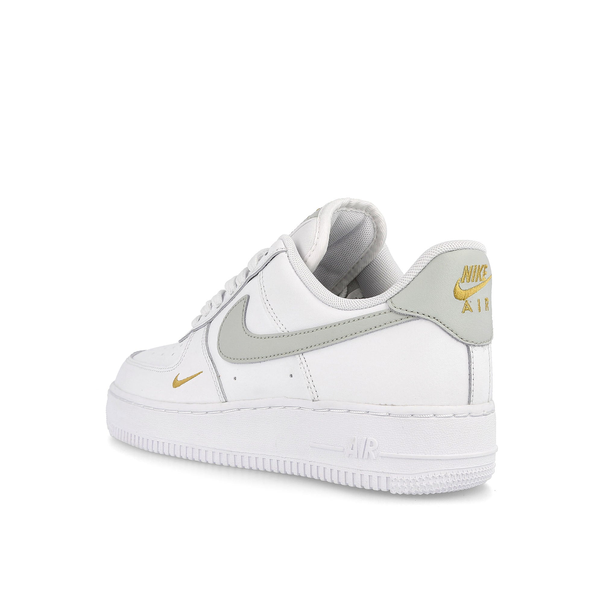 Nike wmns air force 1 07 essential White / Light Silver - White - Light Silver Close-up | Overkill
