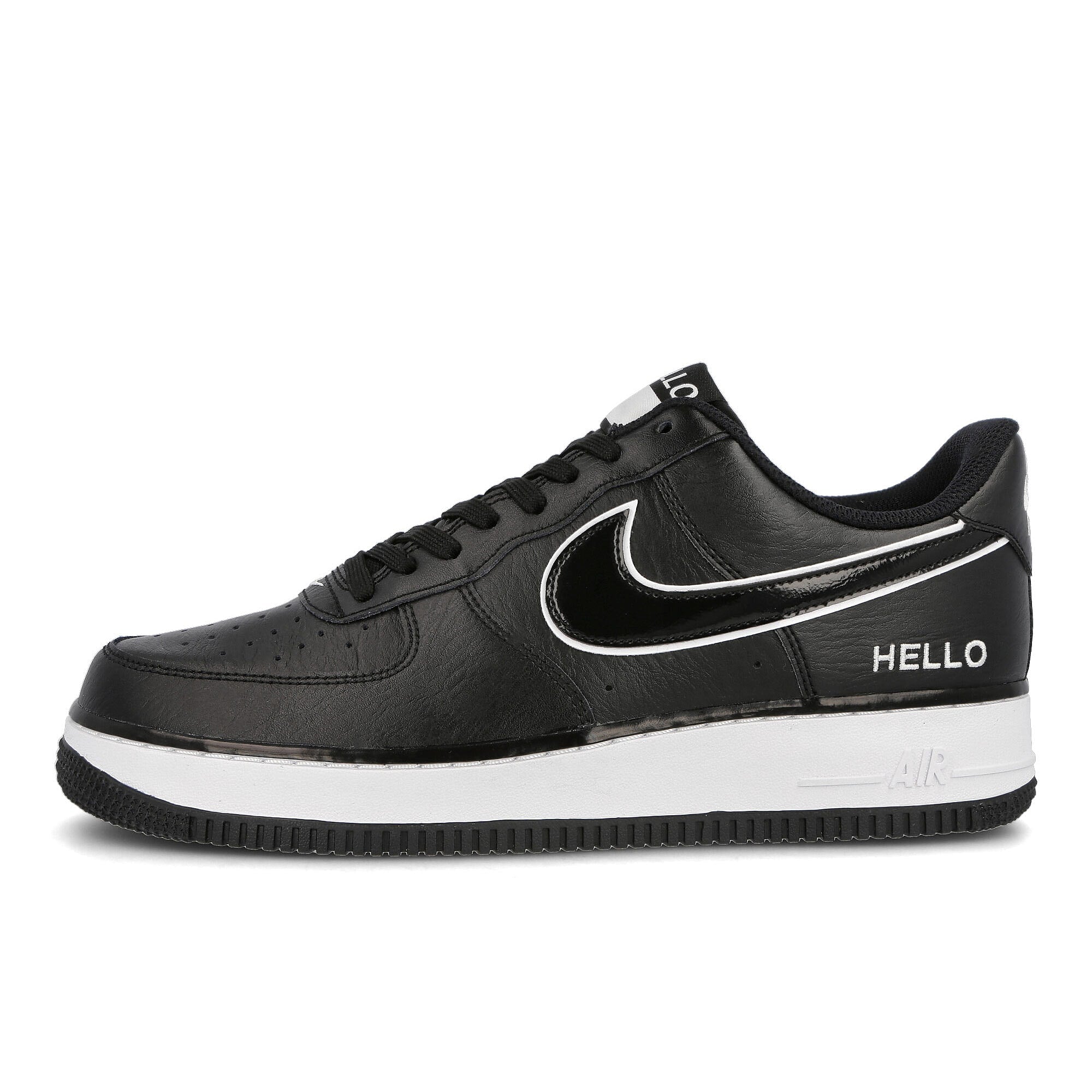 Nike air force 1 07 lx Black / Black - White CZ0327 001 | Overkill