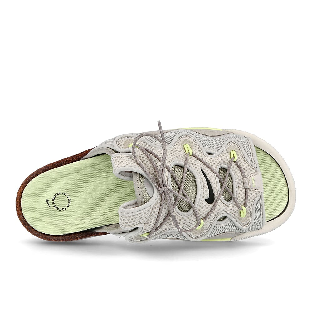 Nike offline 2.0 Light Bone-Black - Stone - Barely Volt Slides, Sandals & Slippers Detailfoto | Overkill