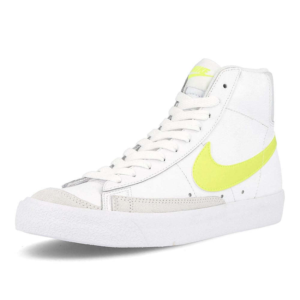 Nike wmns blazer mid 77 White / Lemon Venom - Pure Platinum - Fossi Detailfoto | Overkill