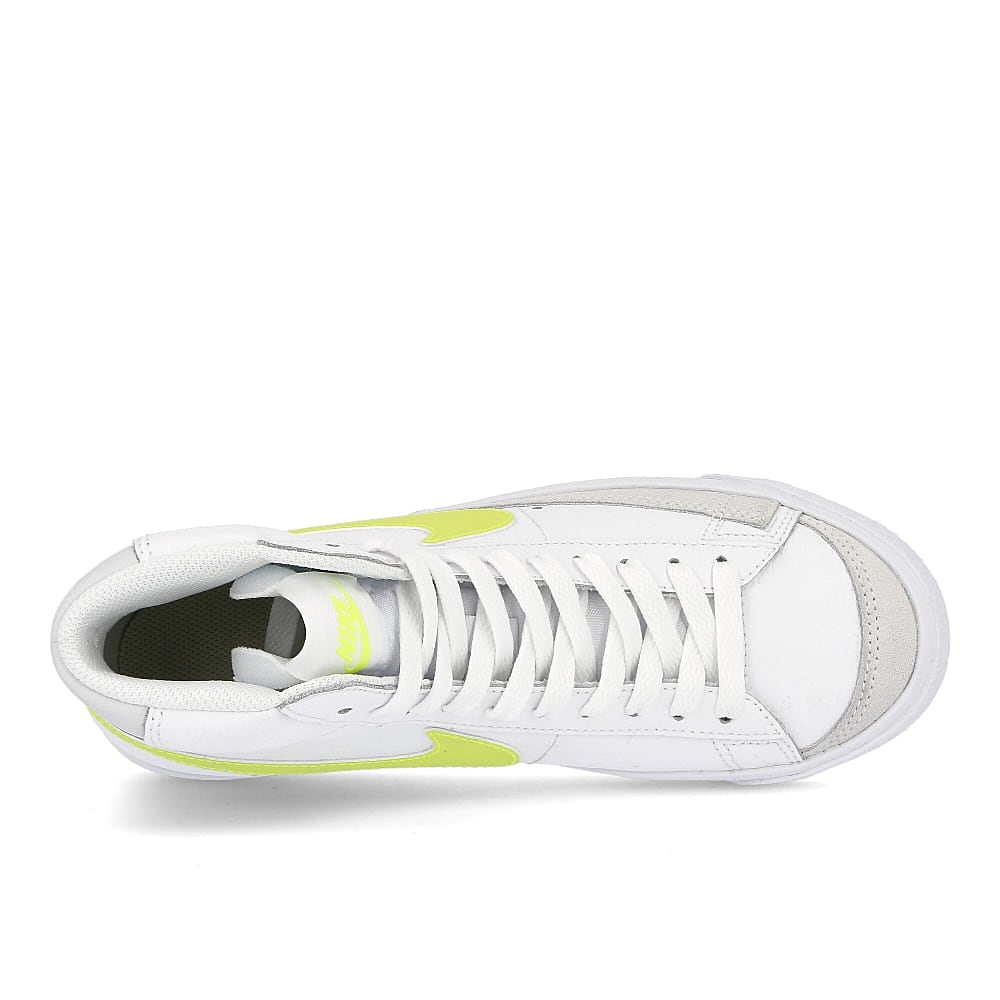 Nike wmns blazer mid 77 White / Lemon Venom - Pure Platinum - Fossi Detail view 1 | Overkill