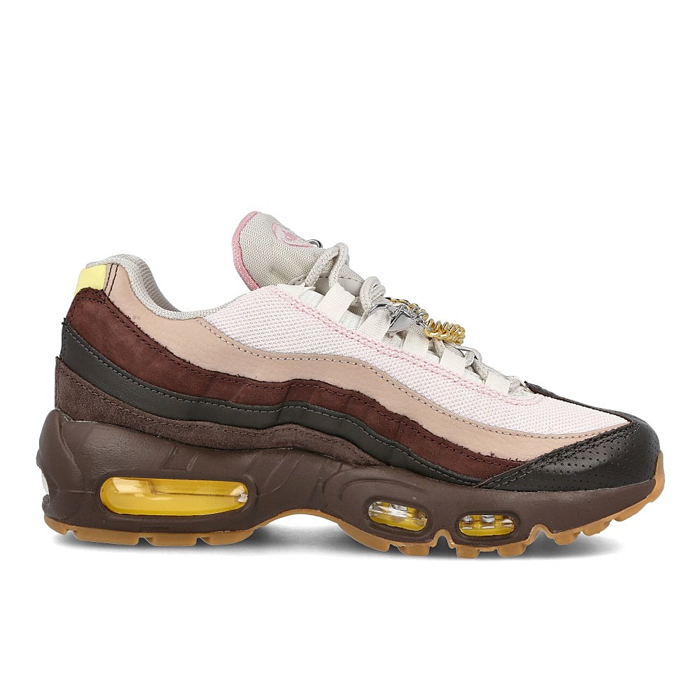 Nike wmns air max 95 Velvet Brown-Opti Yellow-LT British Tan Sneakers Silhouette | Overkill