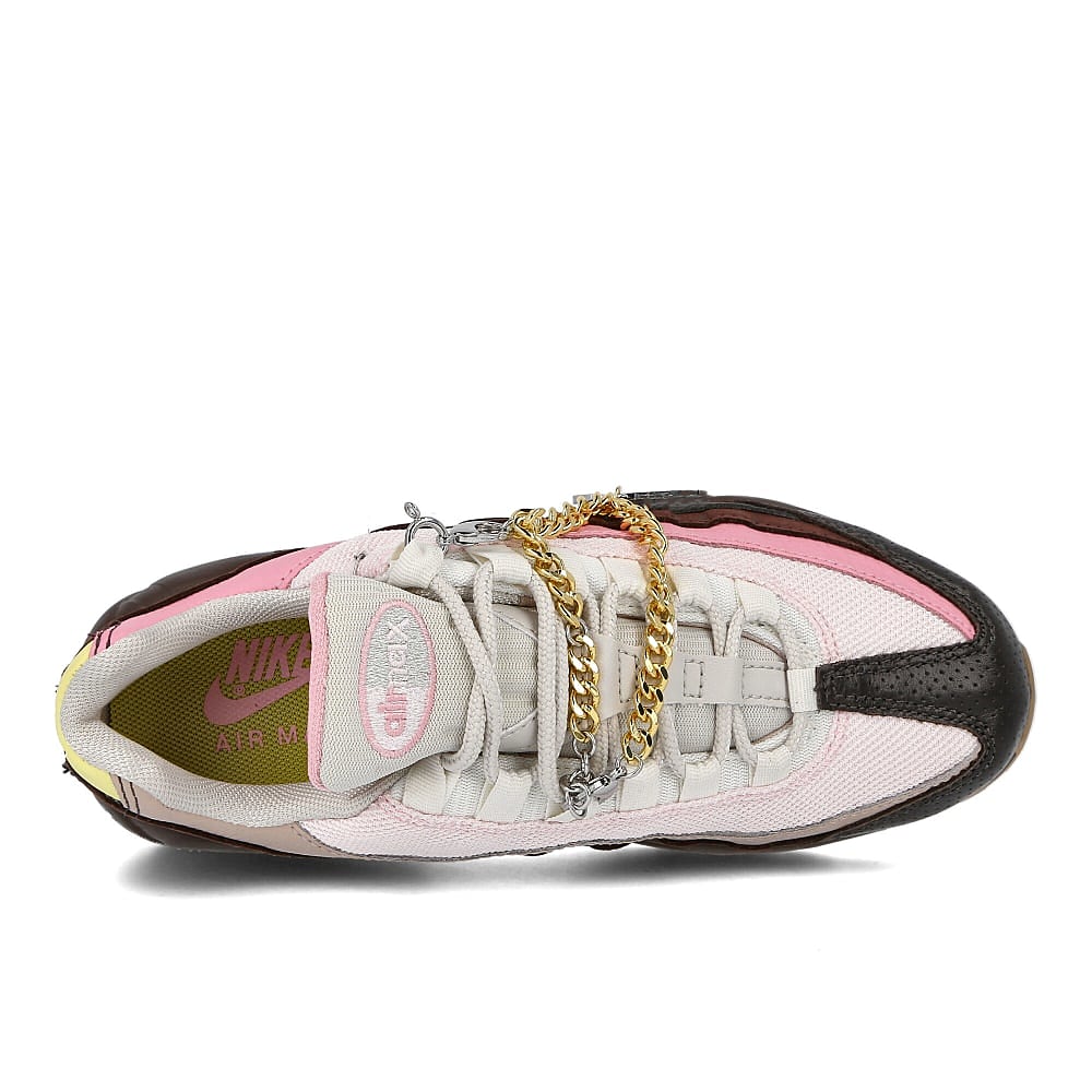 Nike wmns air max 95 Velvet Brown-Opti Yellow-LT British Tan Sneakers Detailfoto | Overkill