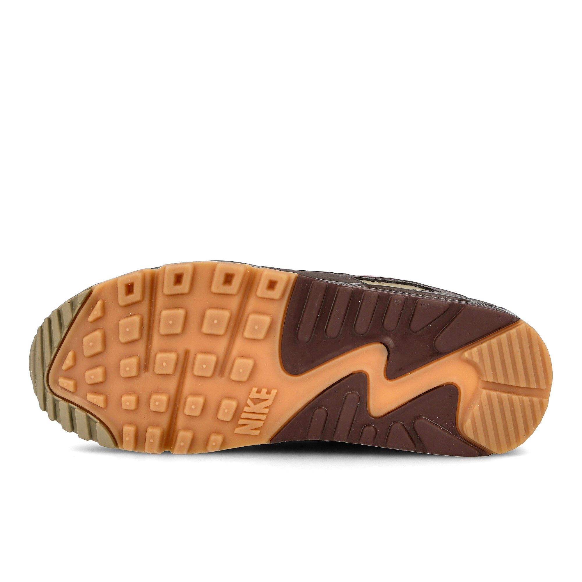 Nike wmns air max 90 cuban link Velvet Brown-Pink - LT British Tan Sneakers Detail View 1 | Overkill