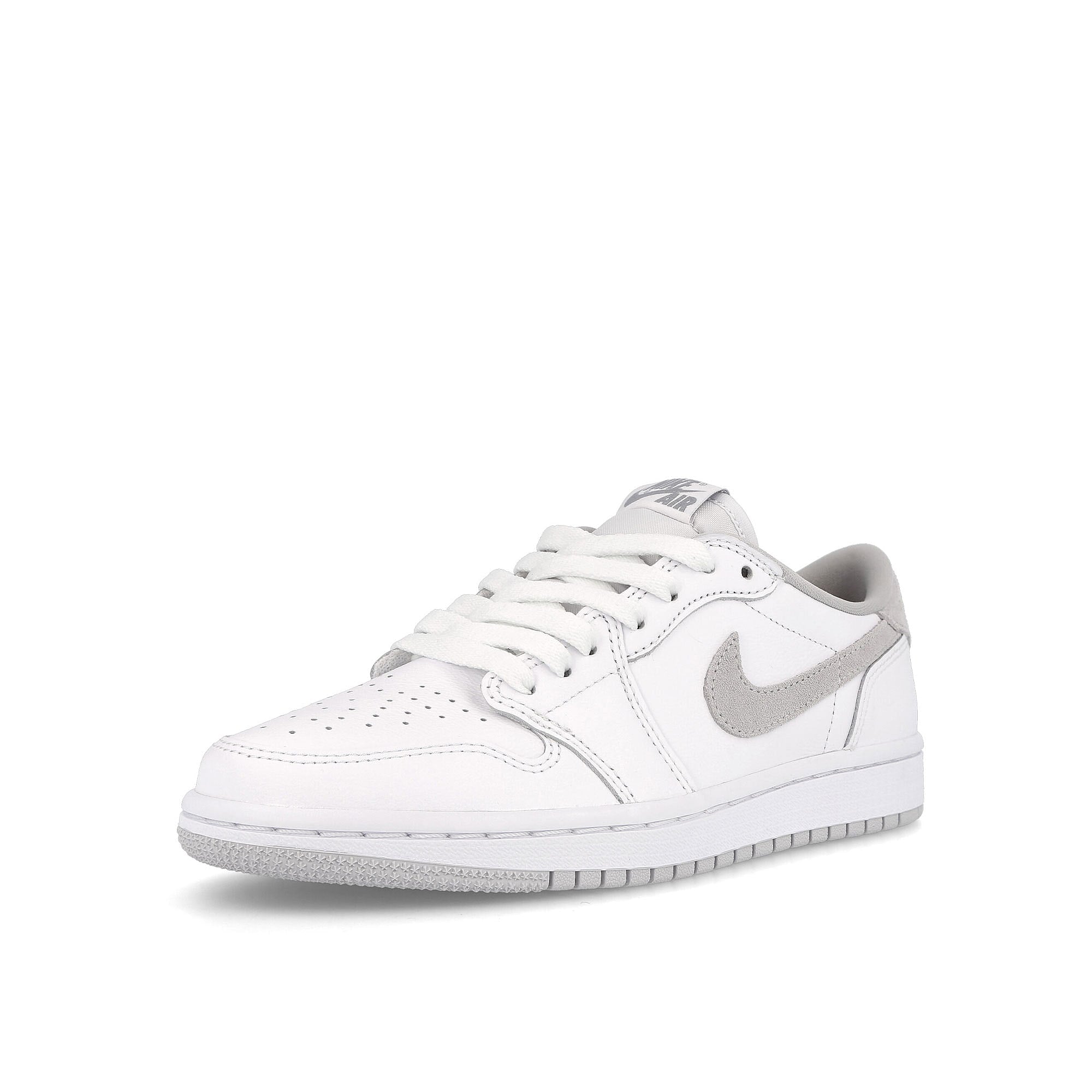 Jordan Wmns Air Jordan 1 Low OG White / Particle Grey - Neutral Gray Detailfoto | Overkill
